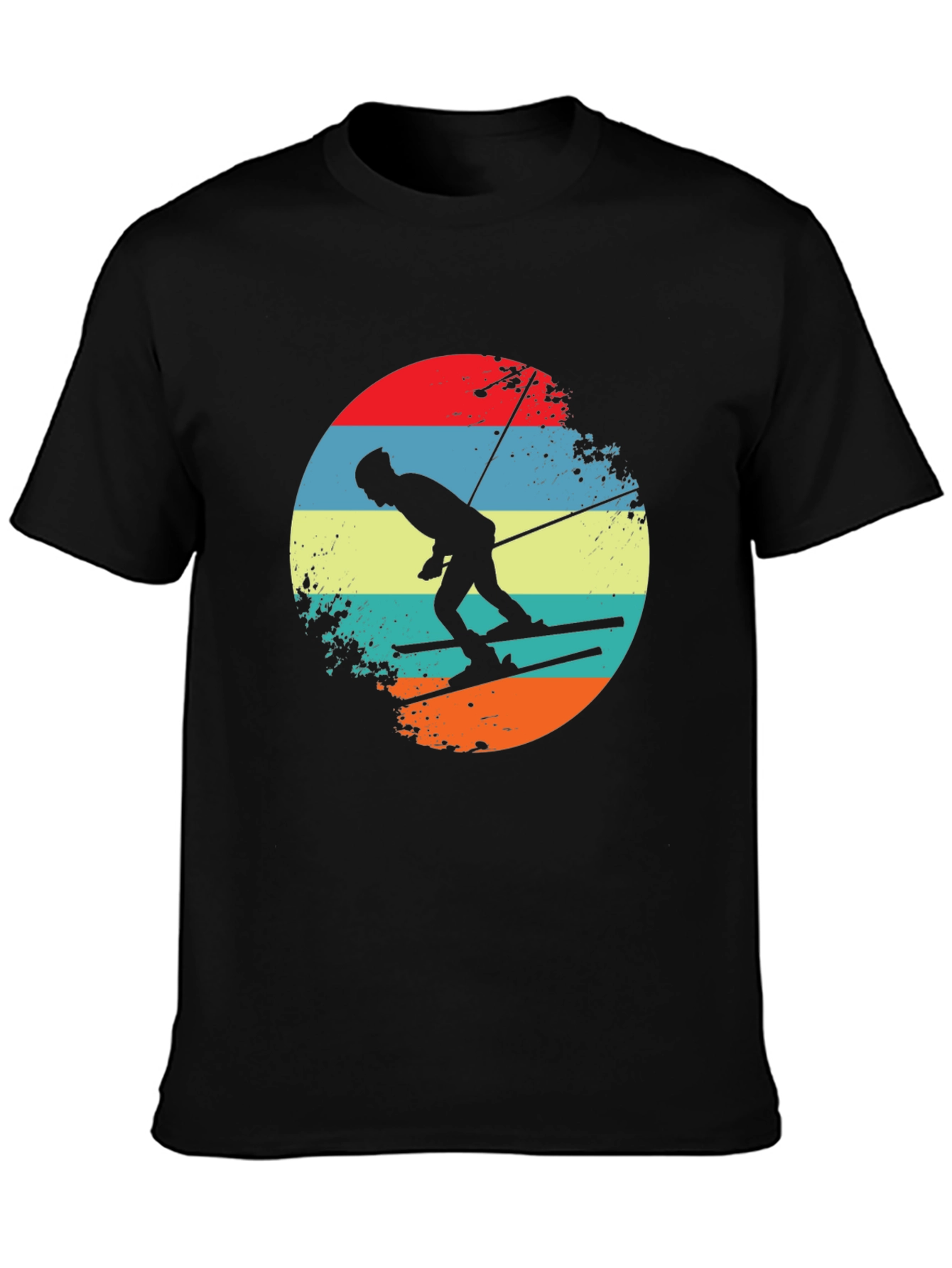 Retro Skiing T-Shirt