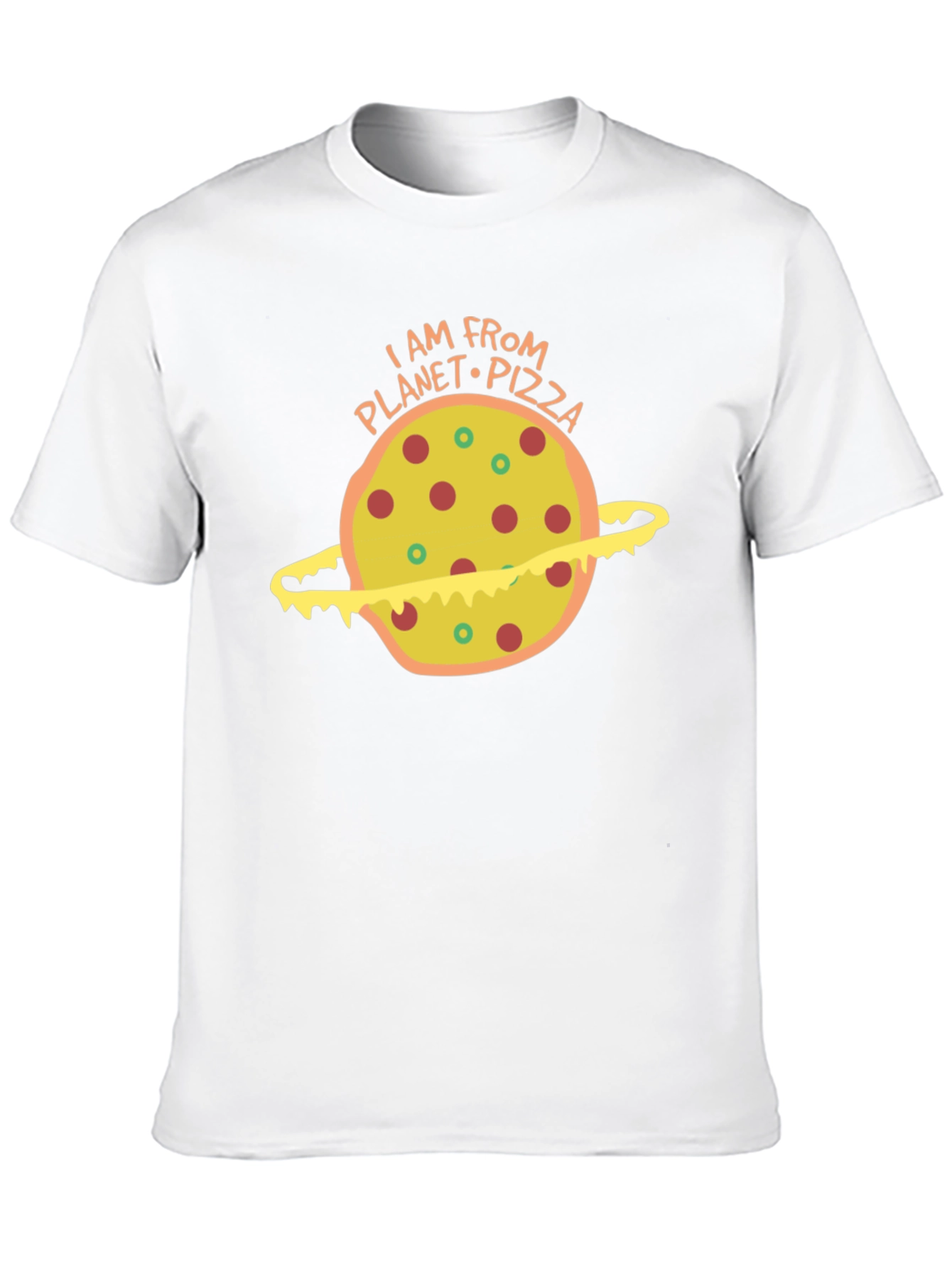 Planet Pizza Graphic T-Shirt