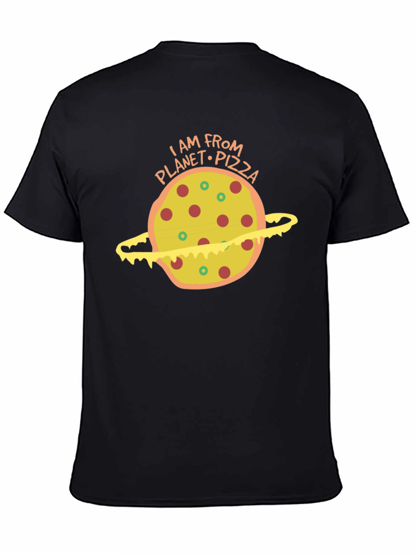 Planet Pizza Graphic T-Shirt