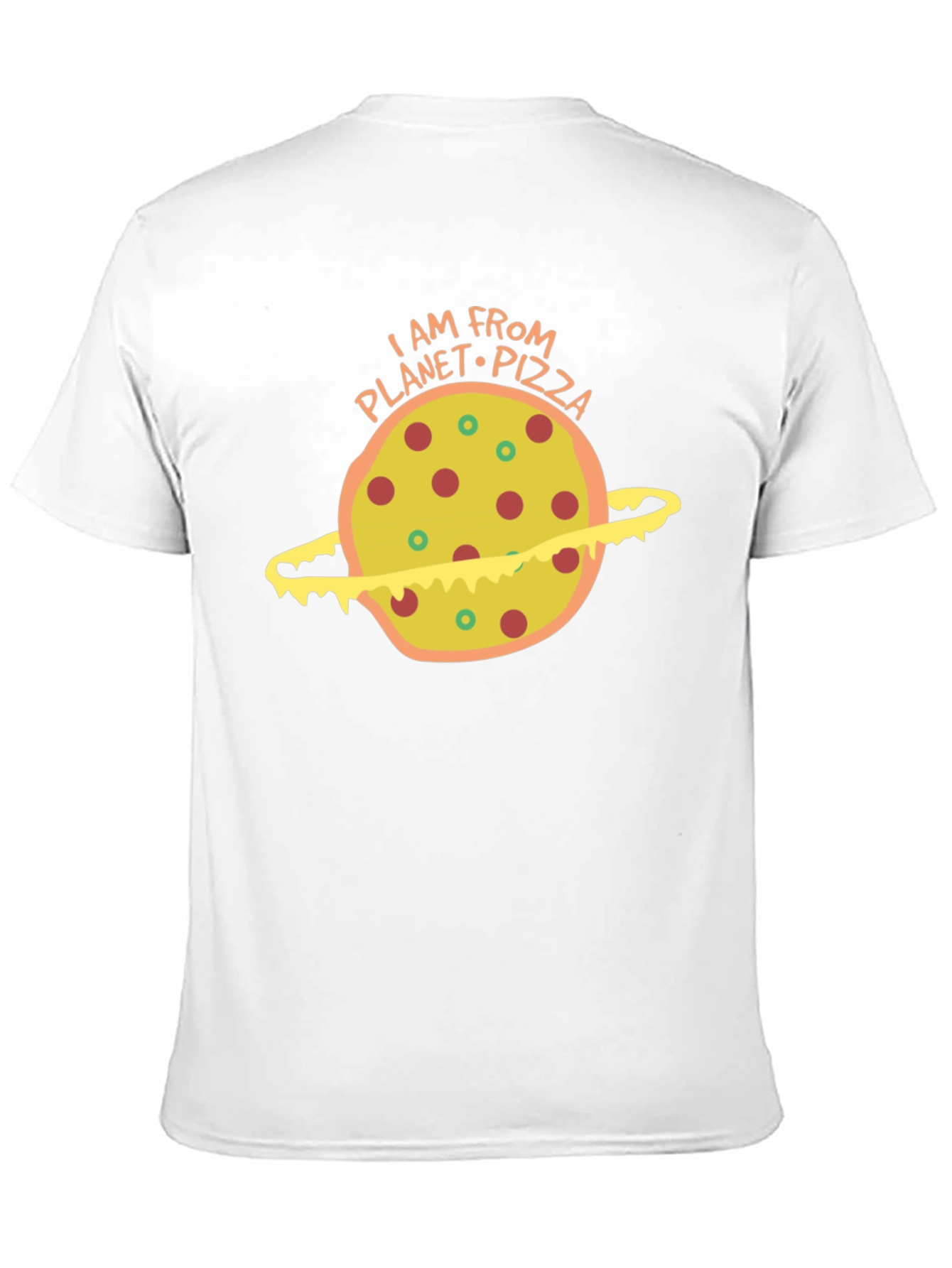 Planet Pizza Graphic T-Shirt