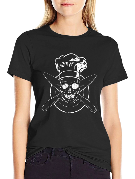 Chef Skull T-Shirt - Culinary Death!