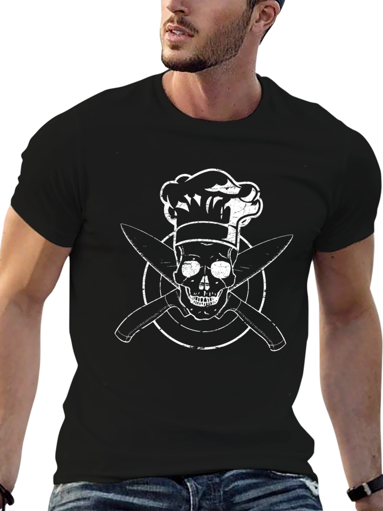 Chef Skull T-Shirt - Culinary Death!