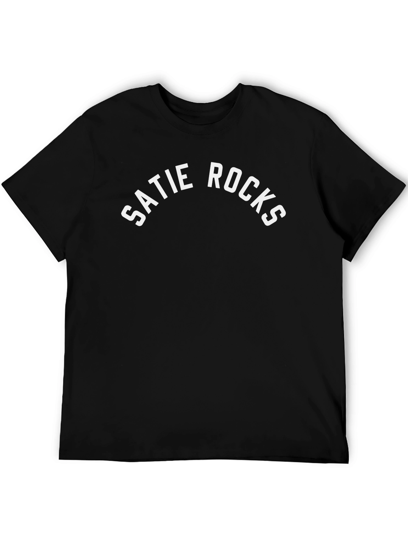 Satie Rocks Graphic Tee - Black