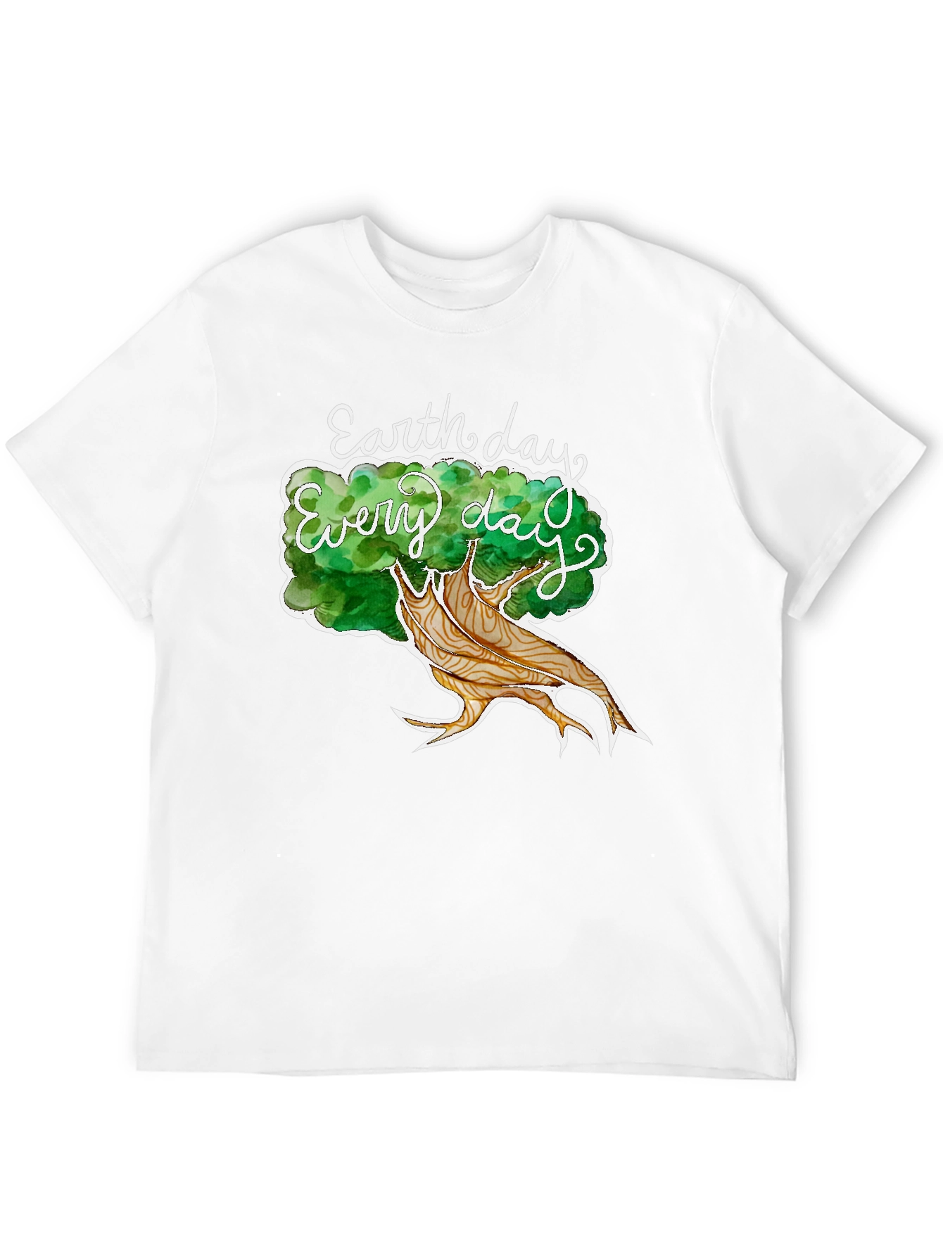 Earth Day Every Day T-Shirt - Nature Inspired Tee