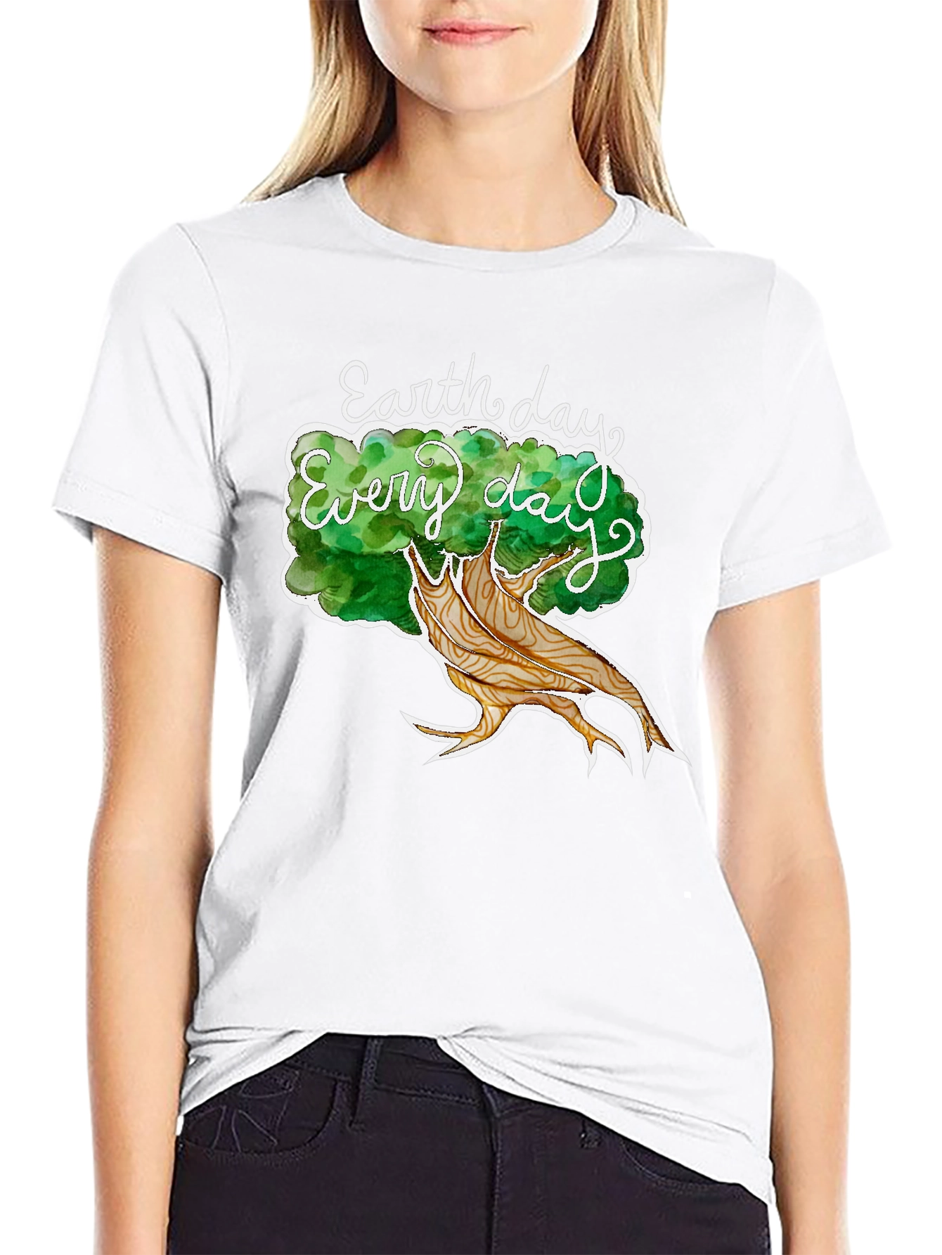 Earth Day Every Day T-Shirt - Nature Inspired Tee