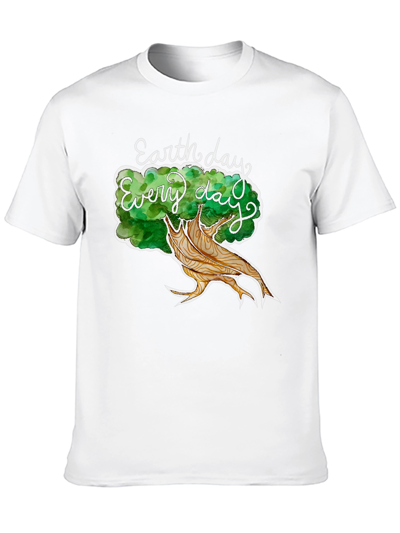 Earth Day Every Day T-Shirt - Nature Inspired Tee