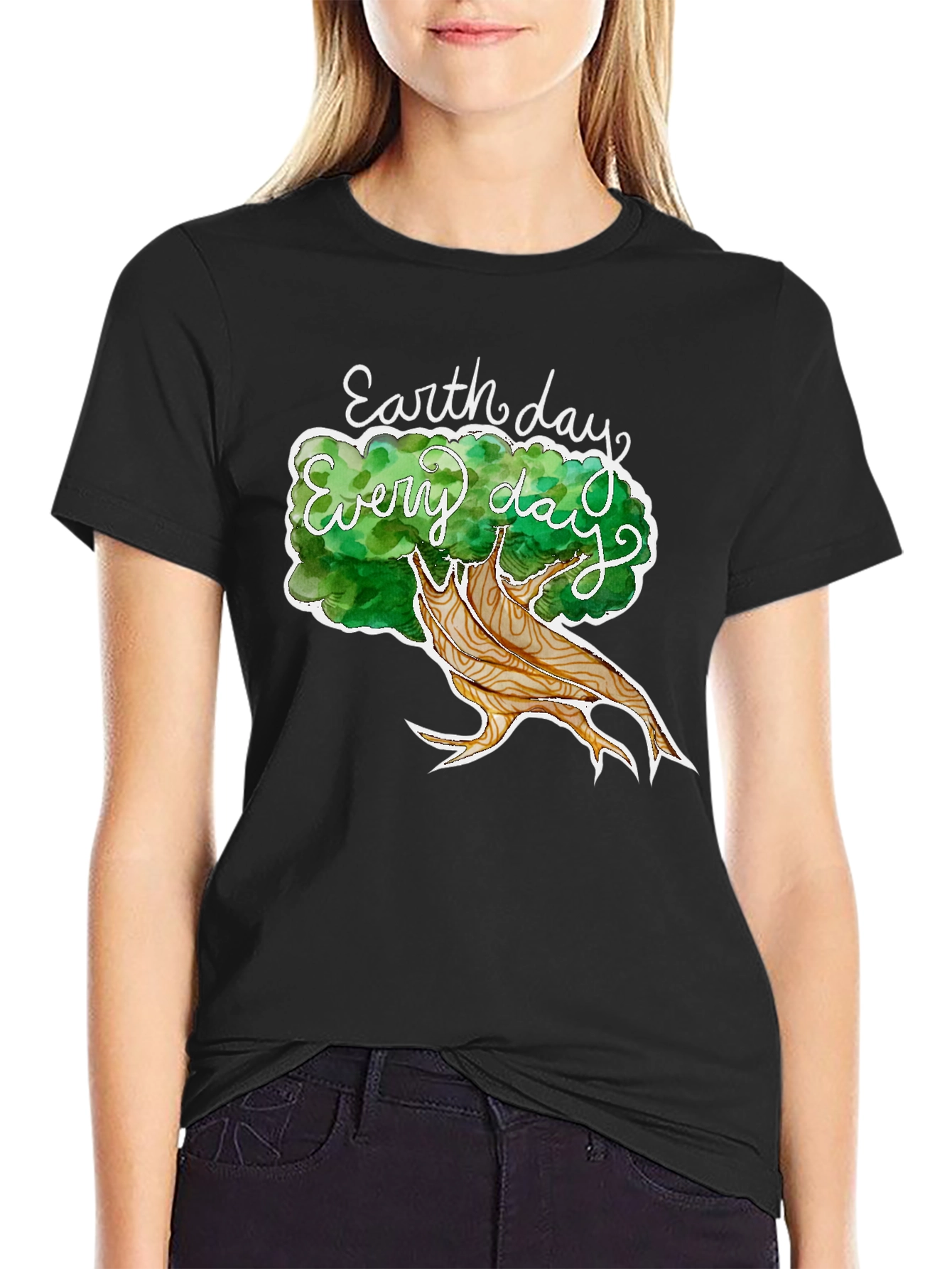 Earth Day Every Day T-Shirt - Nature Inspired Tee