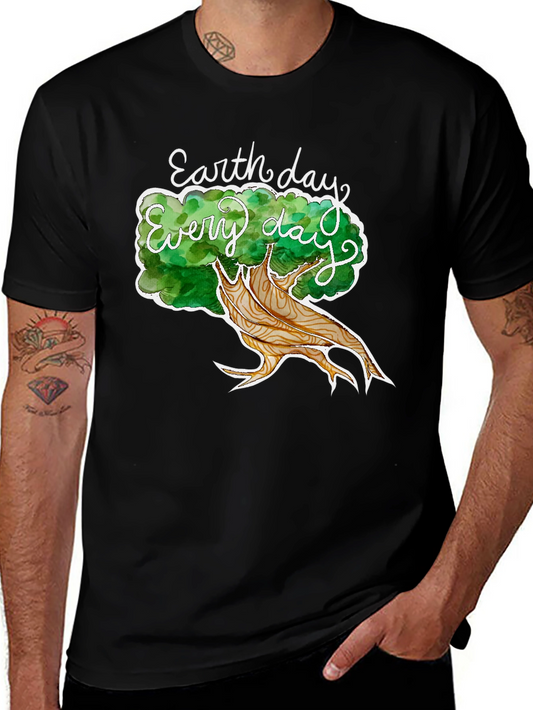 Earth Day Every Day T-Shirt - Nature Inspired Tee