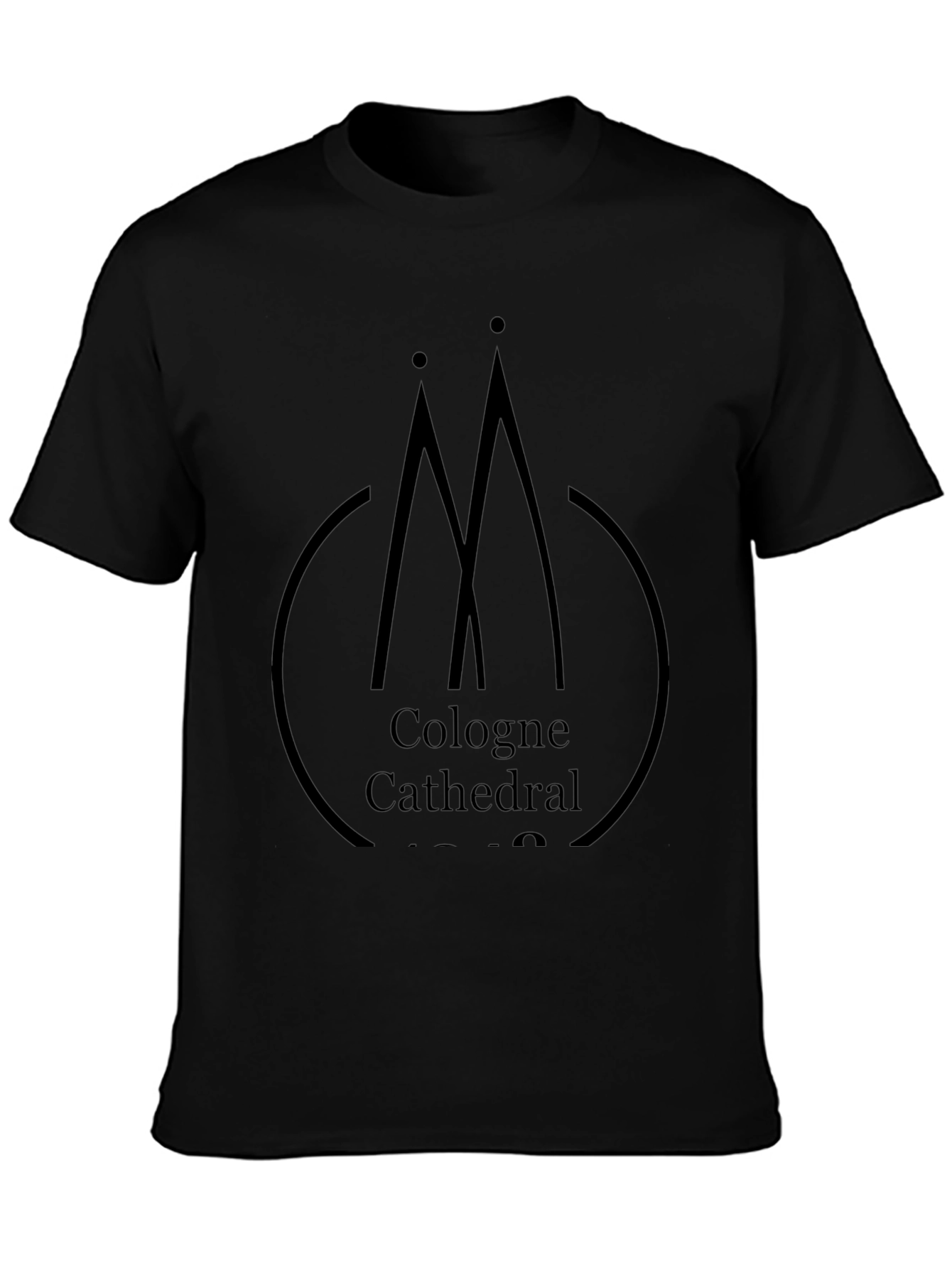 Cologne Cathedral T-Shirt Minimalist Graphic Tee