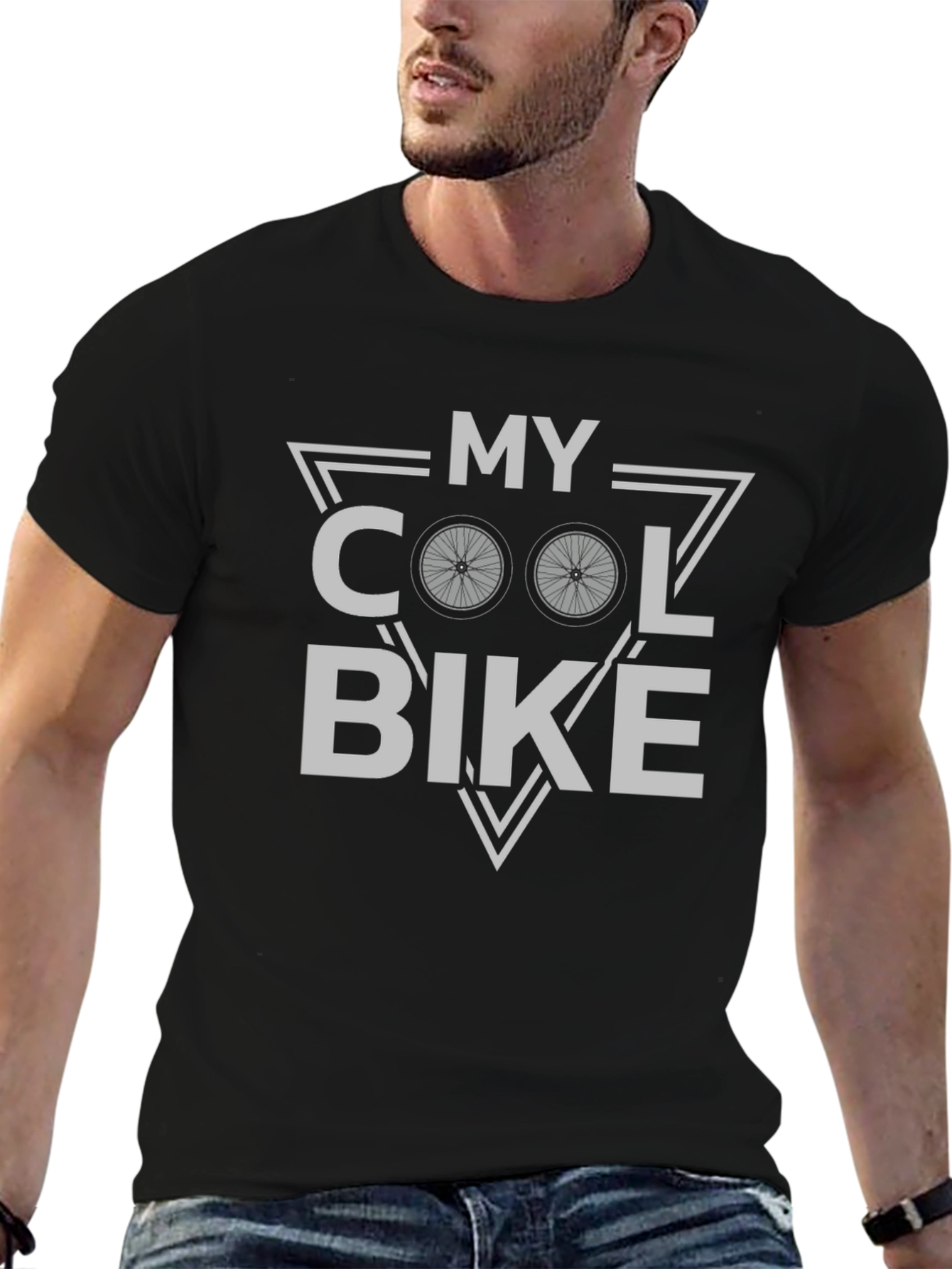 My Cool Bike Graphic Tee - Cycling Enthusiast Shirt
