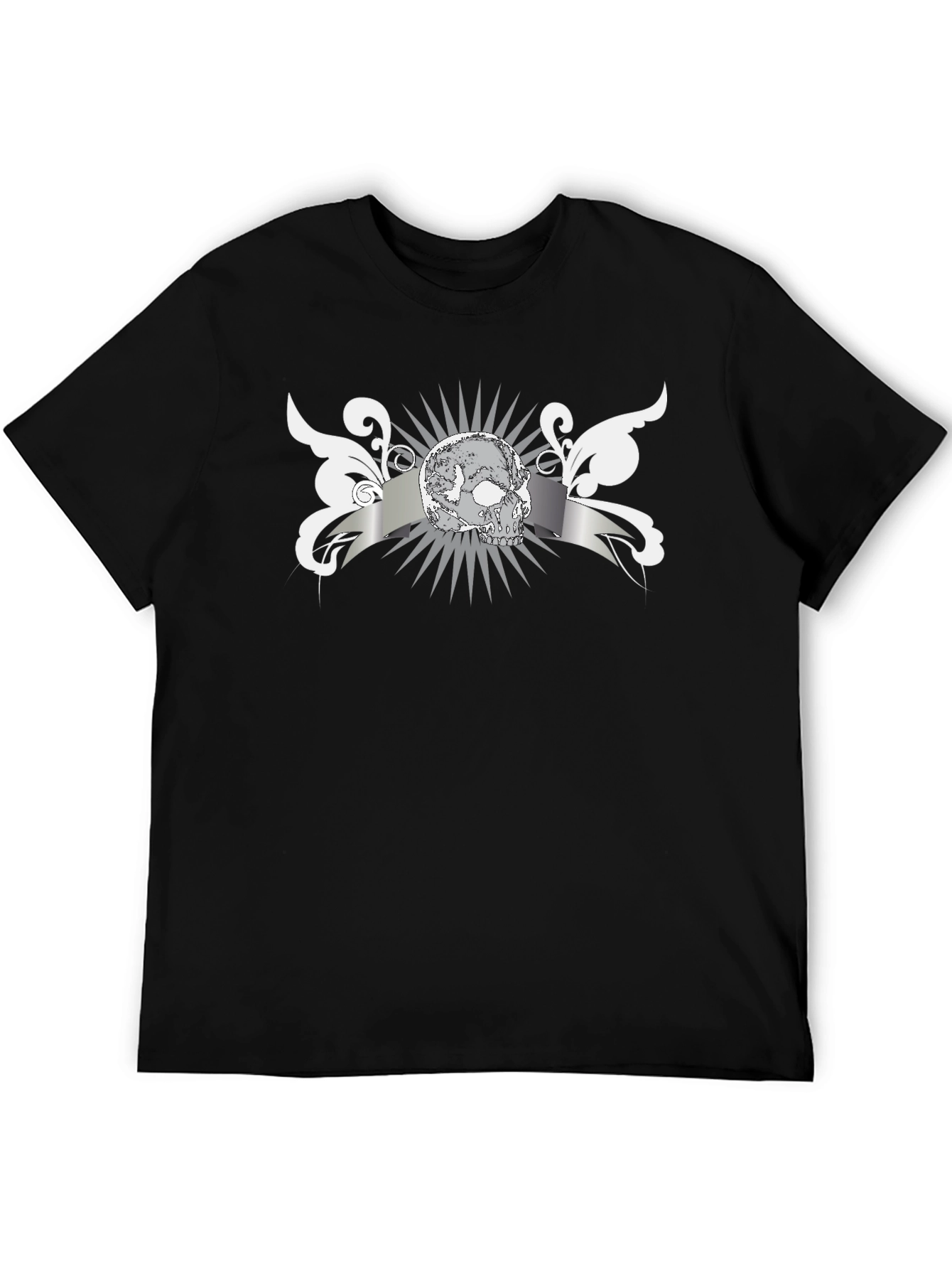 Skull Graphic T-Shirt - Stylish Dark Design