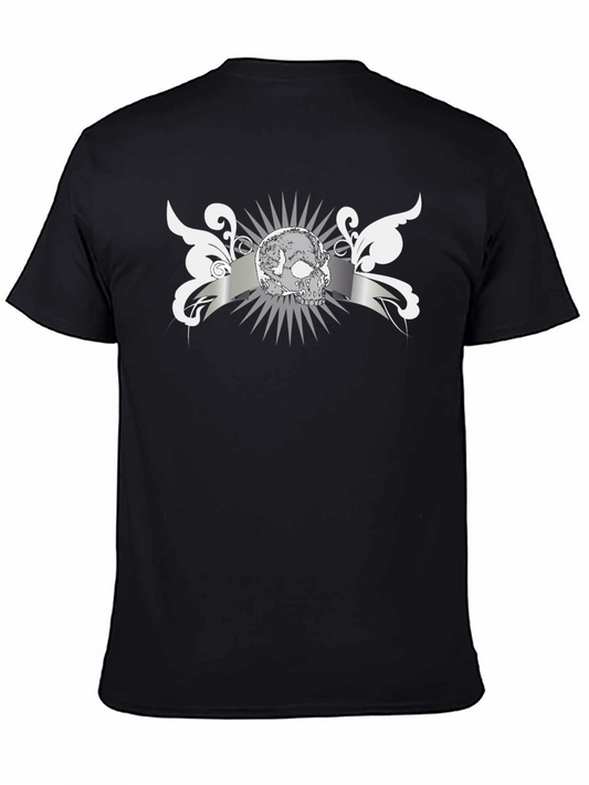 Skull Graphic T-Shirt - Stylish Dark Design
