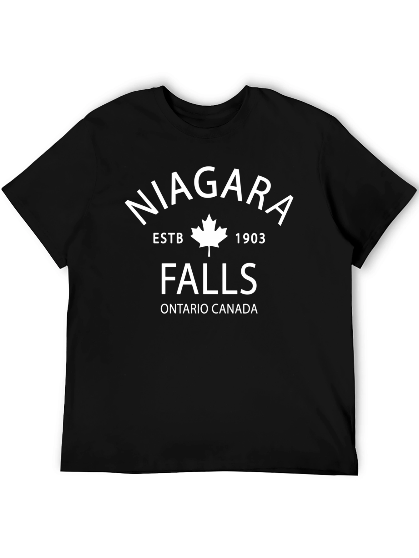 Niagara Falls Ontario Canada Black T-Shirt