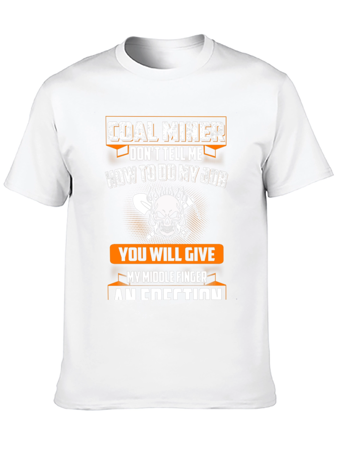 Coal Miner Novelty Graphic T-Shirt