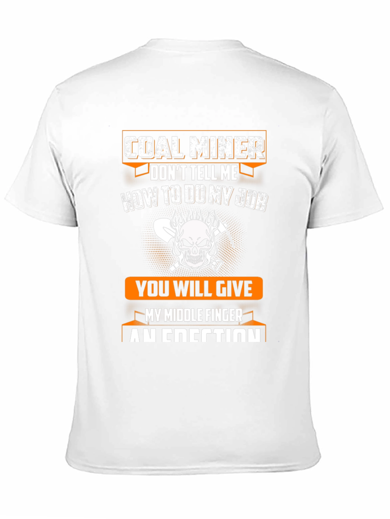 Coal Miner Novelty Graphic T-Shirt