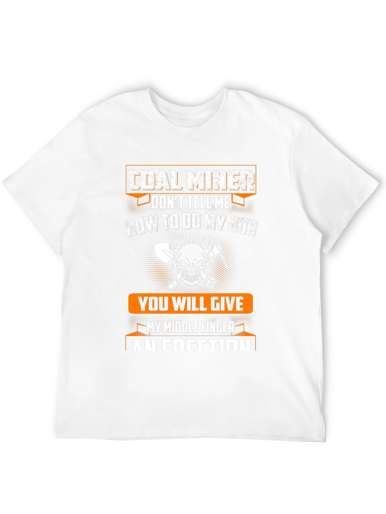 Coal Miner Novelty Graphic T-Shirt