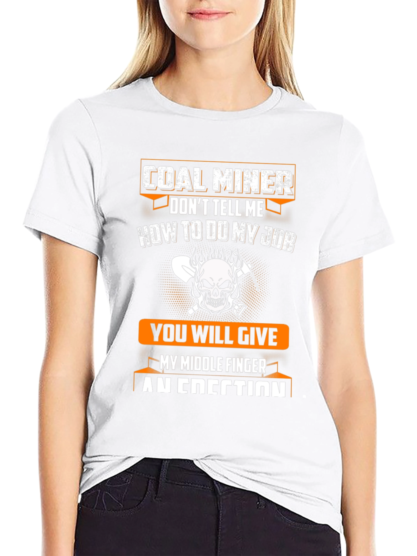 Coal Miner Novelty Graphic T-Shirt