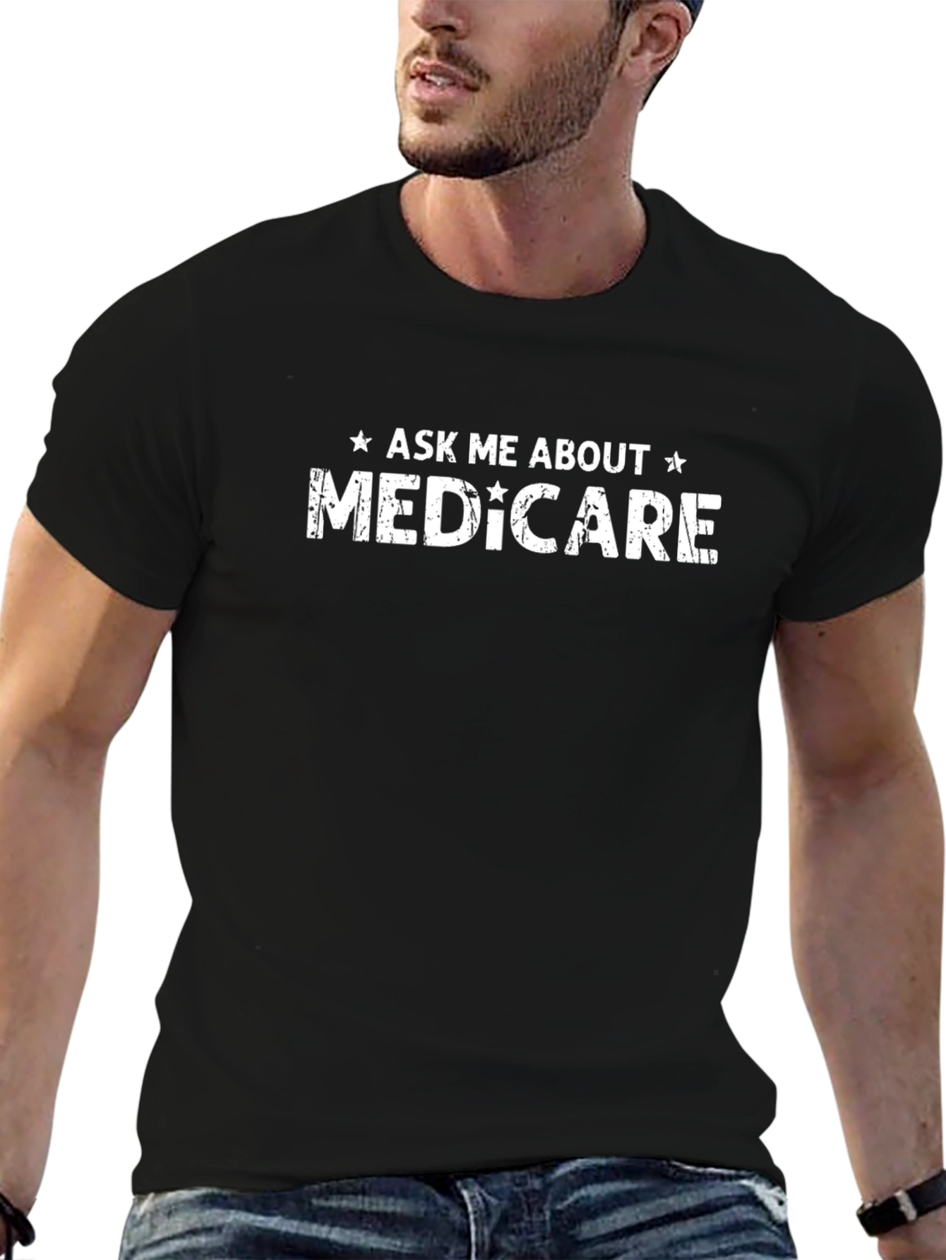 Ask Me About Medicare T-Shirt Funny Gift