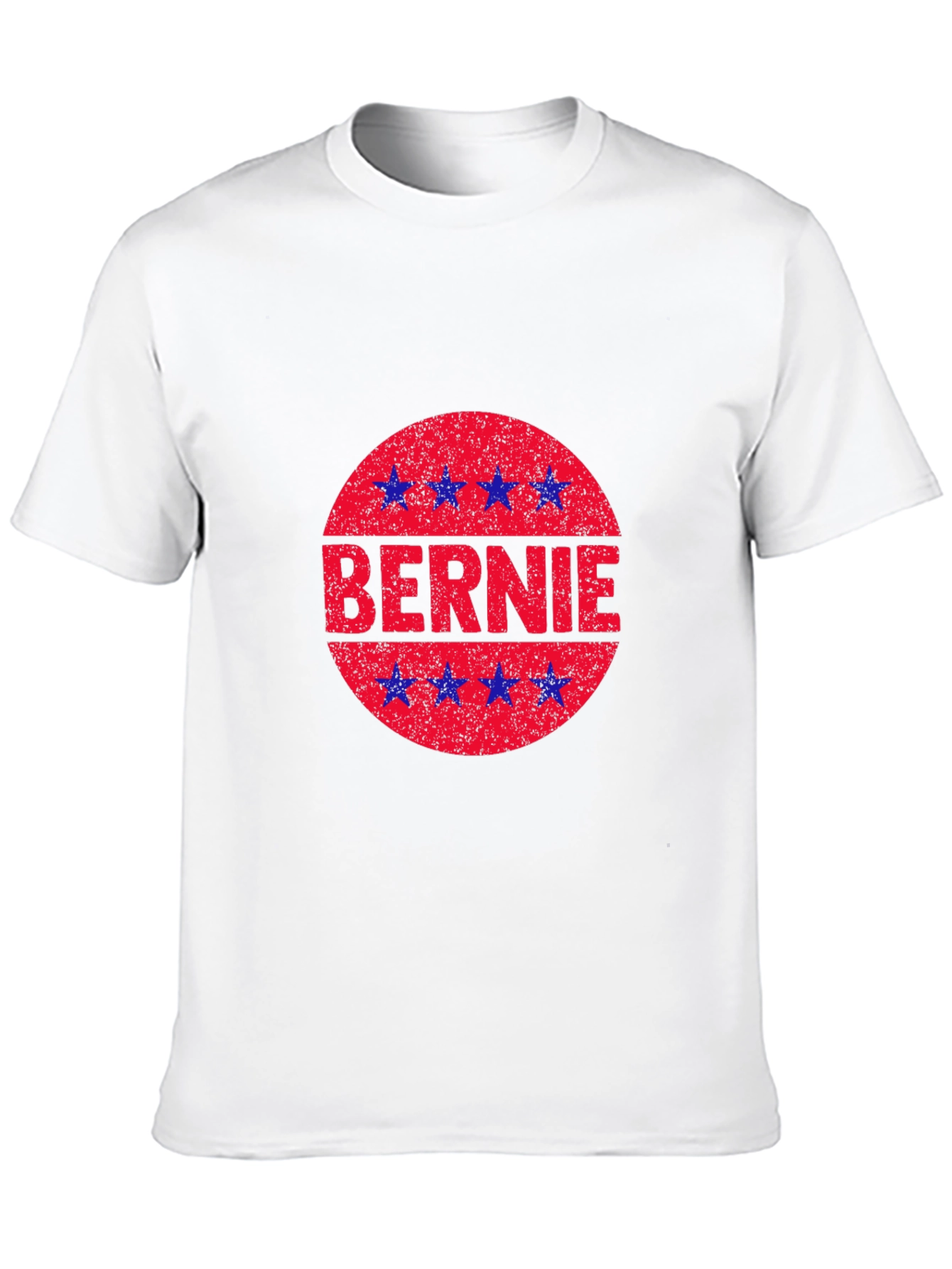 Bernie Star Circle Graphic Black T-Shirt