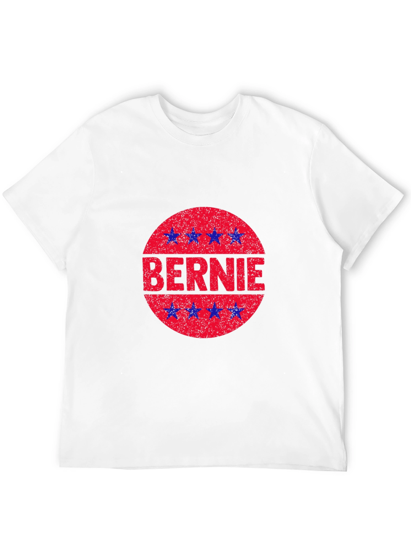 Bernie Star Circle Graphic Black T-Shirt