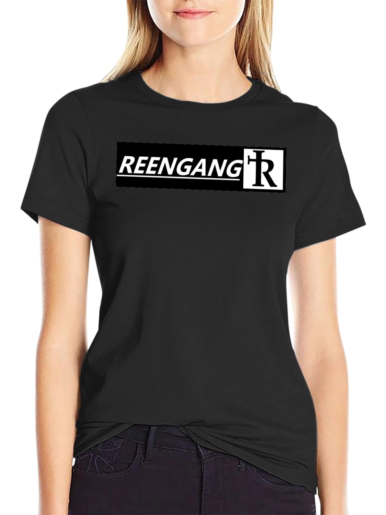 Reengang T-Shirt - Stylish Black Tee