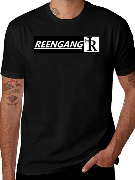 Reengang T-Shirt - Stylish Black Tee