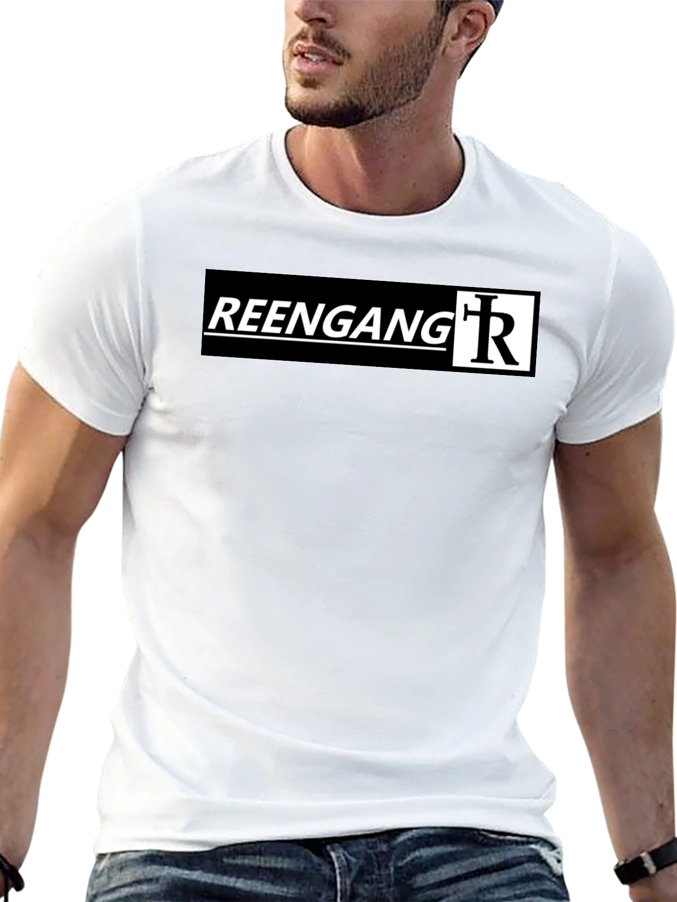 Reengang T-Shirt - Stylish Black Tee