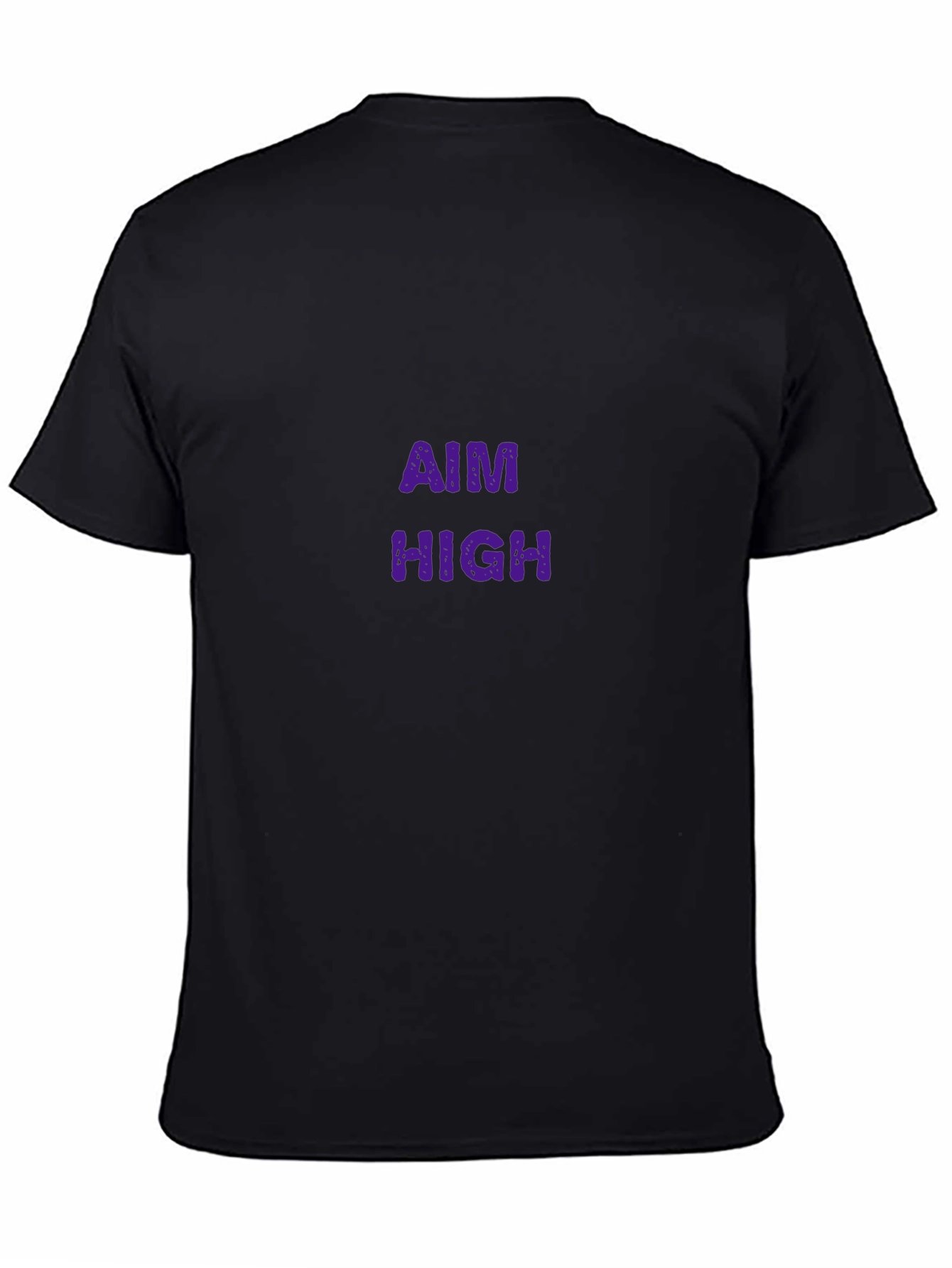 Aim High Graphic Tee - Black