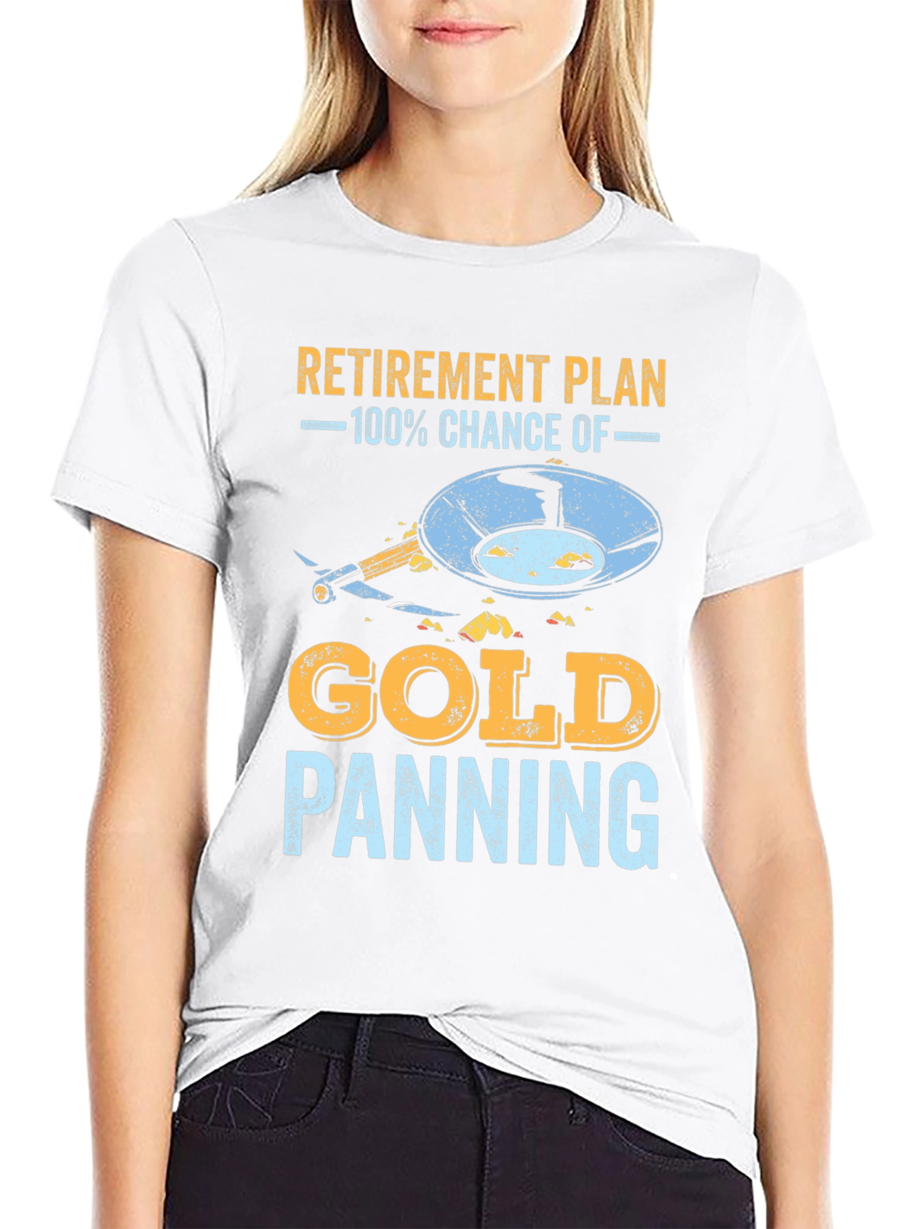 Retirement Plan Gold Panning T-Shirt