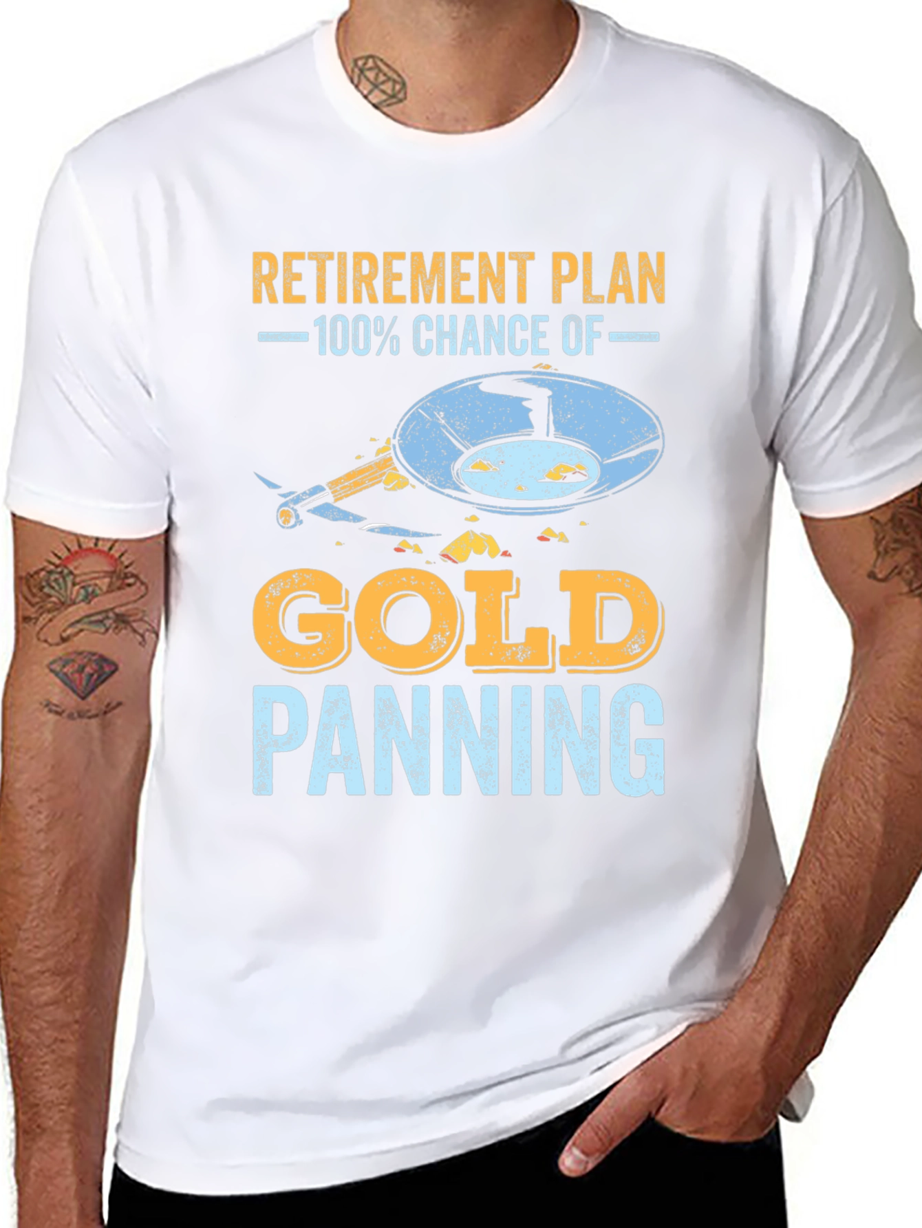 Retirement Plan Gold Panning T-Shirt