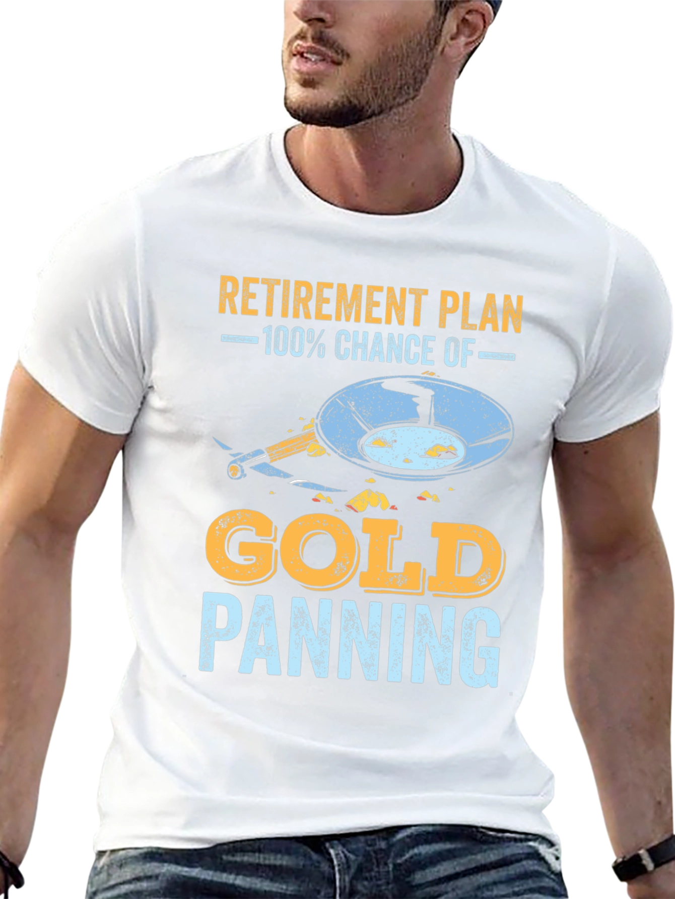 Retirement Plan Gold Panning T-Shirt