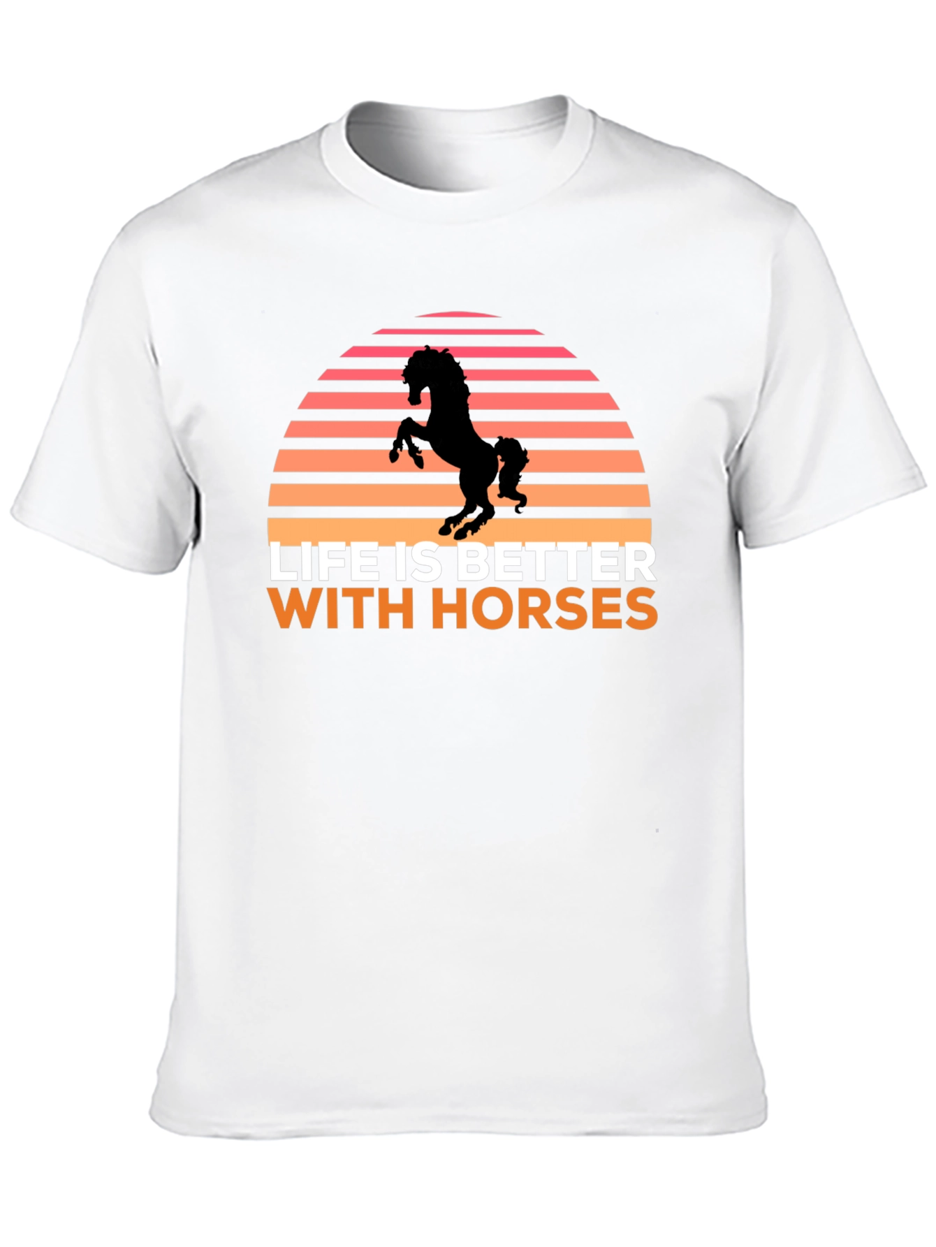 Life is Better with Horses Graphic Tee