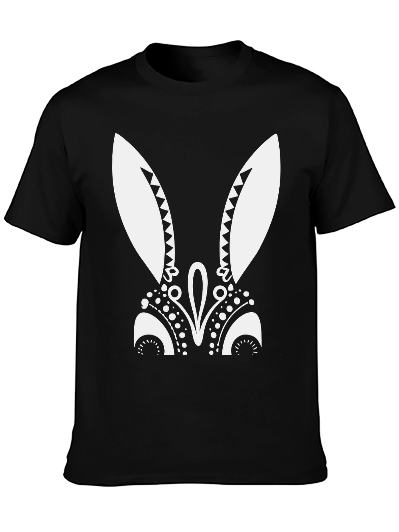 Black Bunny Graphic Tee