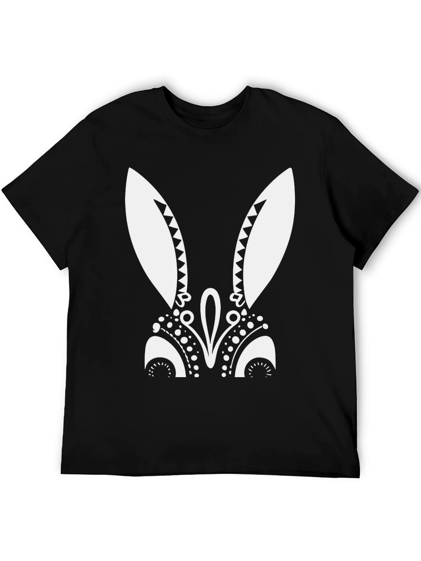 Black Bunny Graphic Tee
