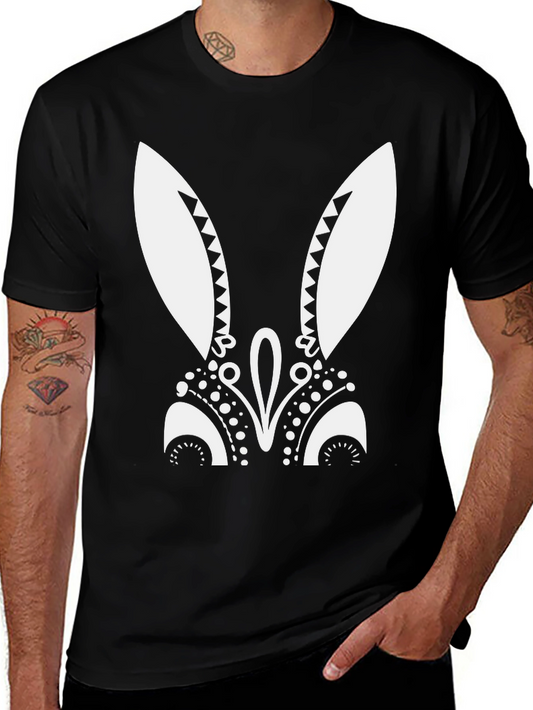 Black Bunny Graphic Tee