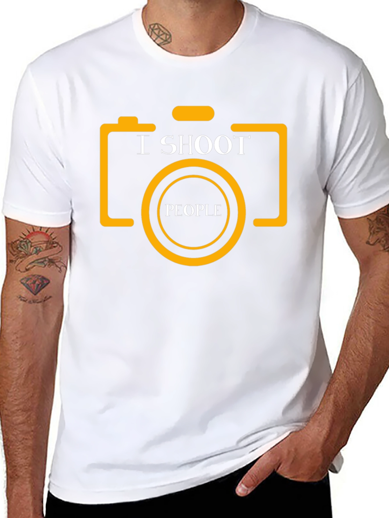 I Shoot People Photography Graphic Tee