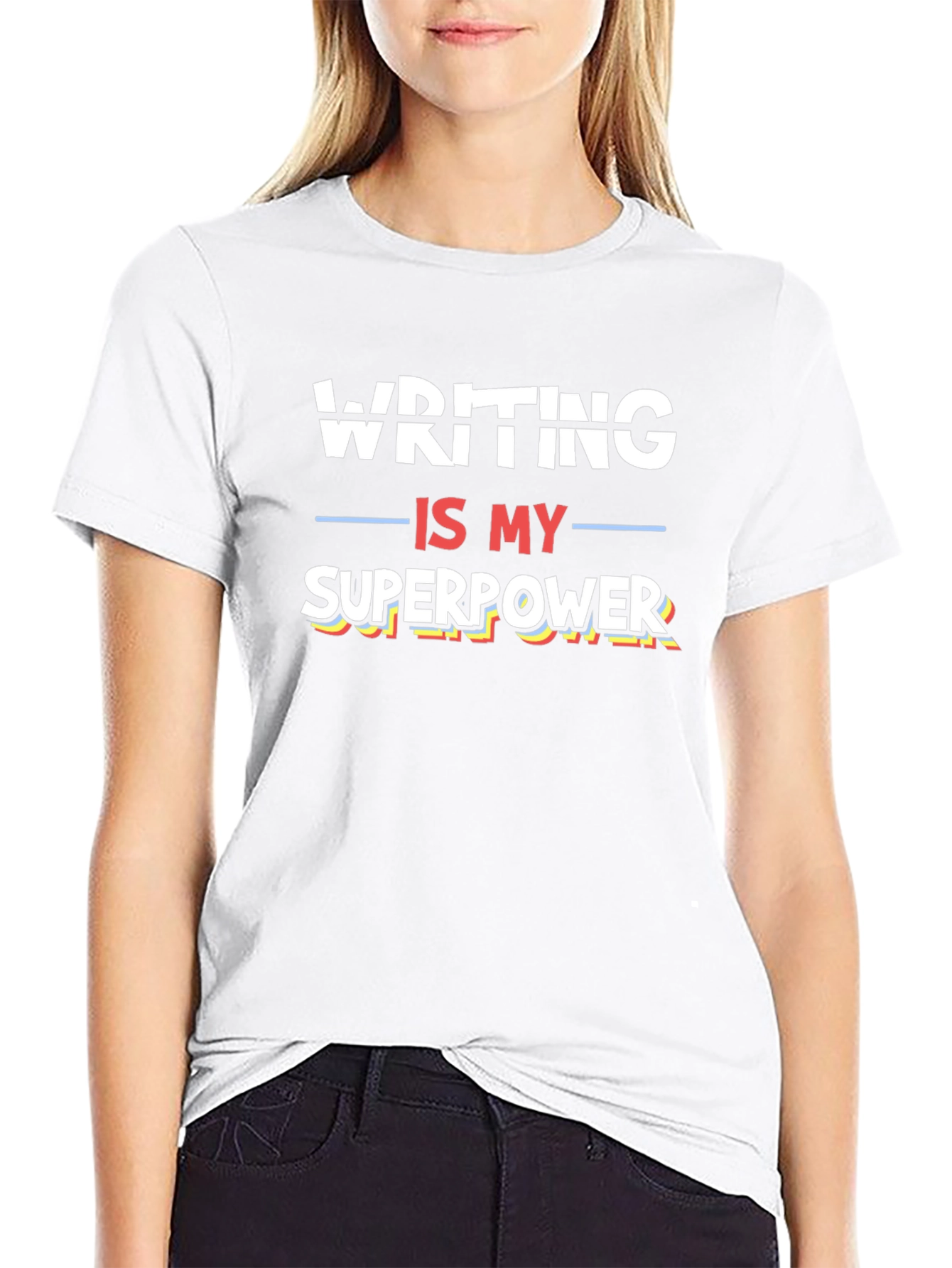 Writing is My Superpower T-Shirt