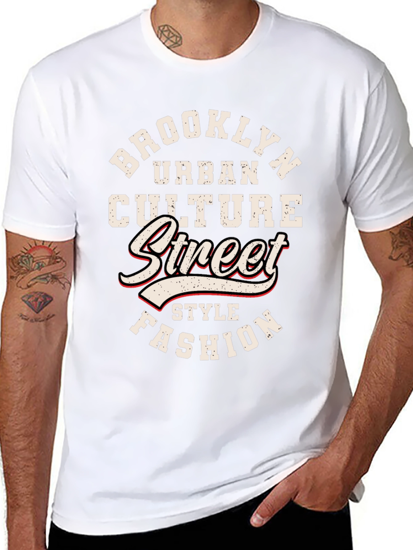 Brooklyn Urban Culture Graphic T-Shirt