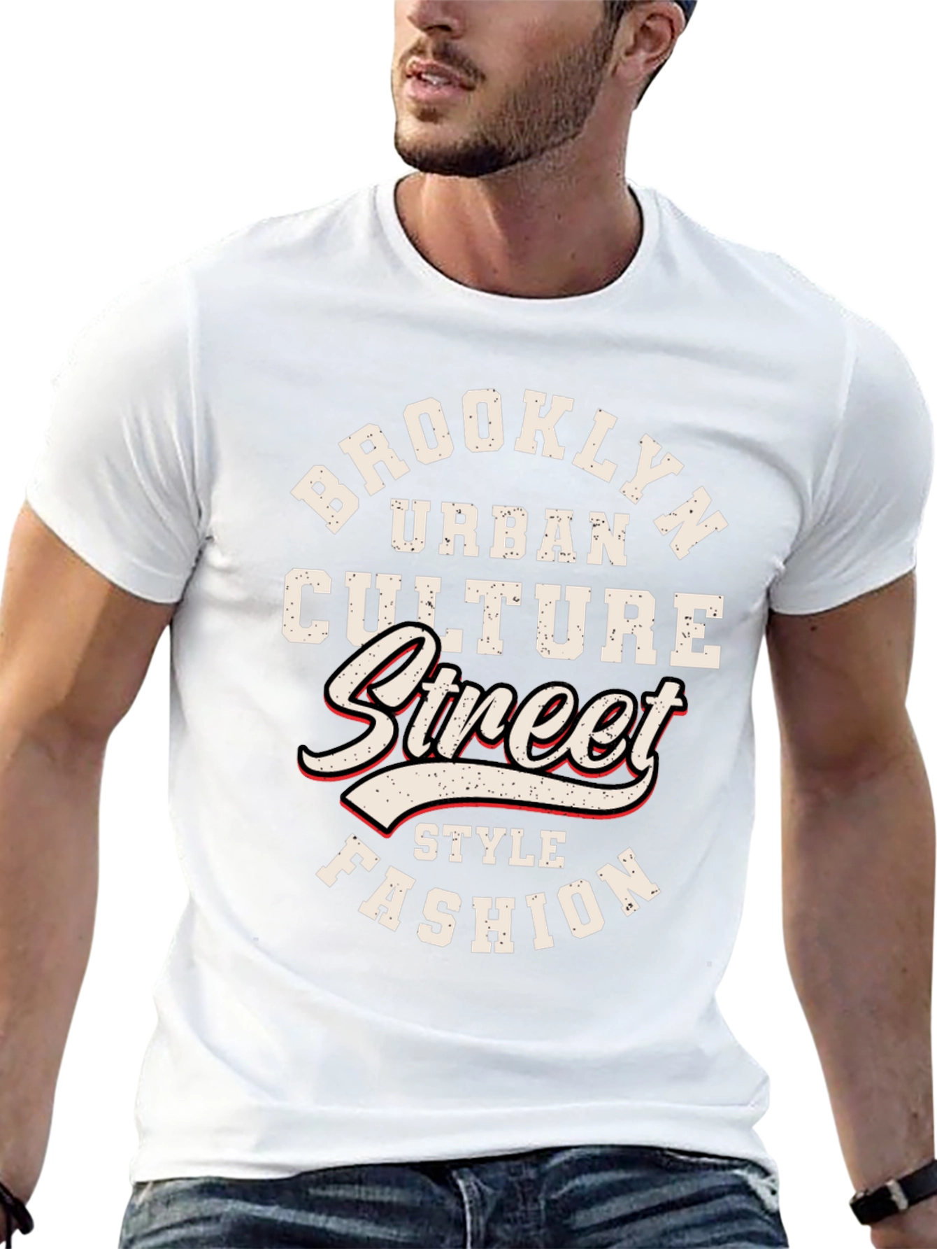 Brooklyn Urban Culture Graphic T-Shirt
