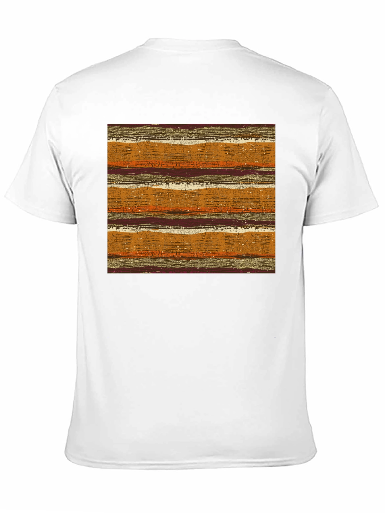 Retro Stripe Print Tee