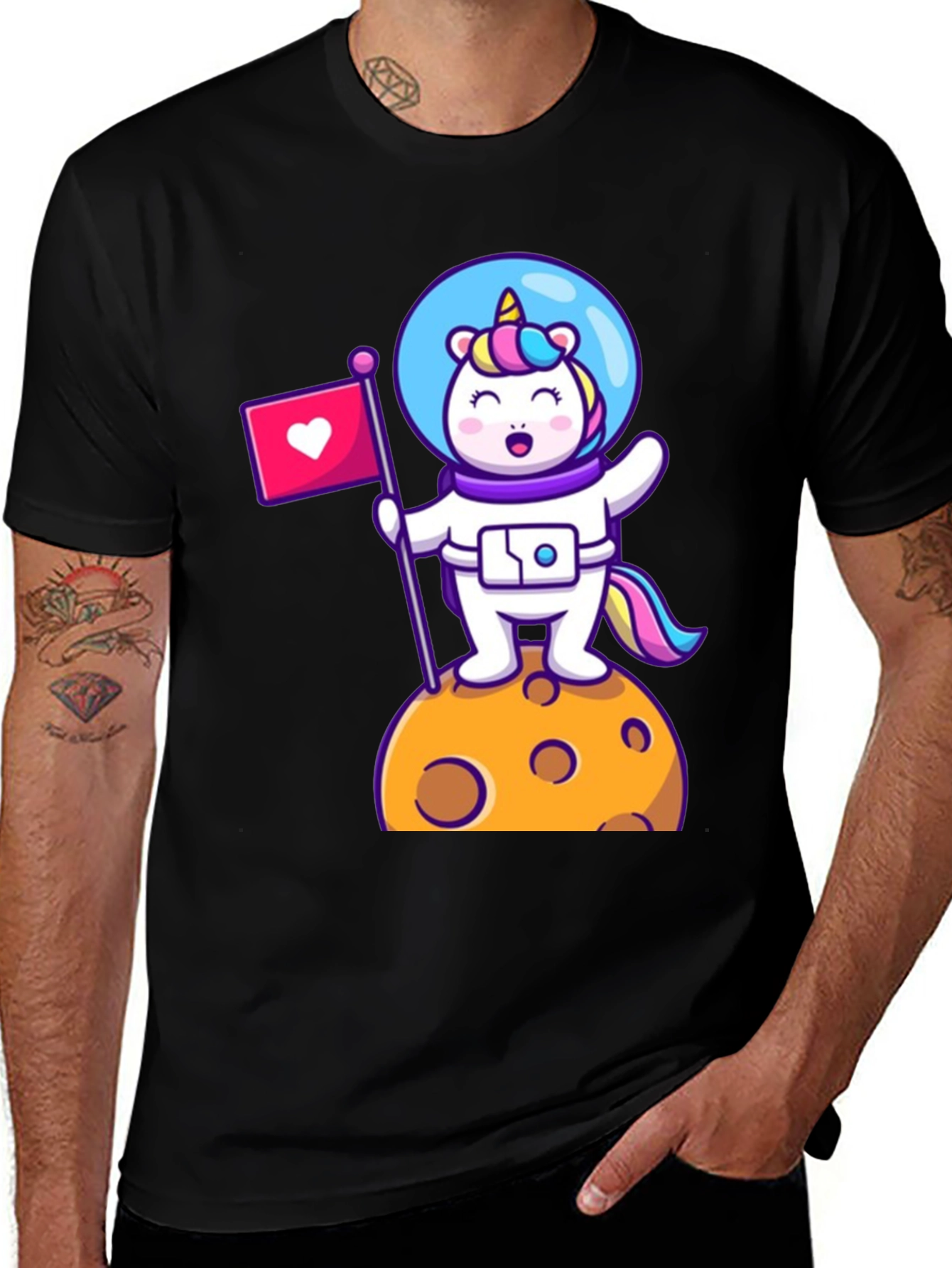 Unicorn Astronaut T-Shirt - Space Love