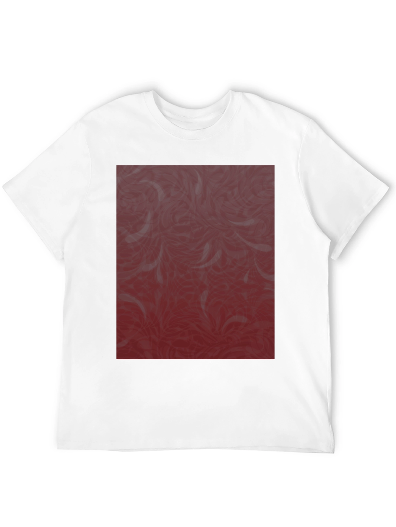 Stylish Patterned Black T-Shirt
