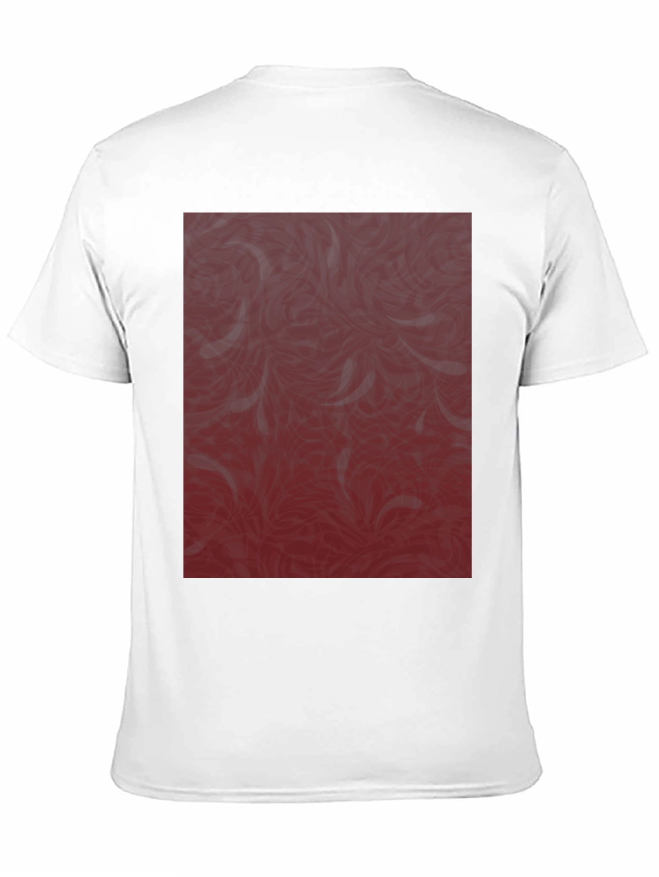 Stylish Patterned Black T-Shirt