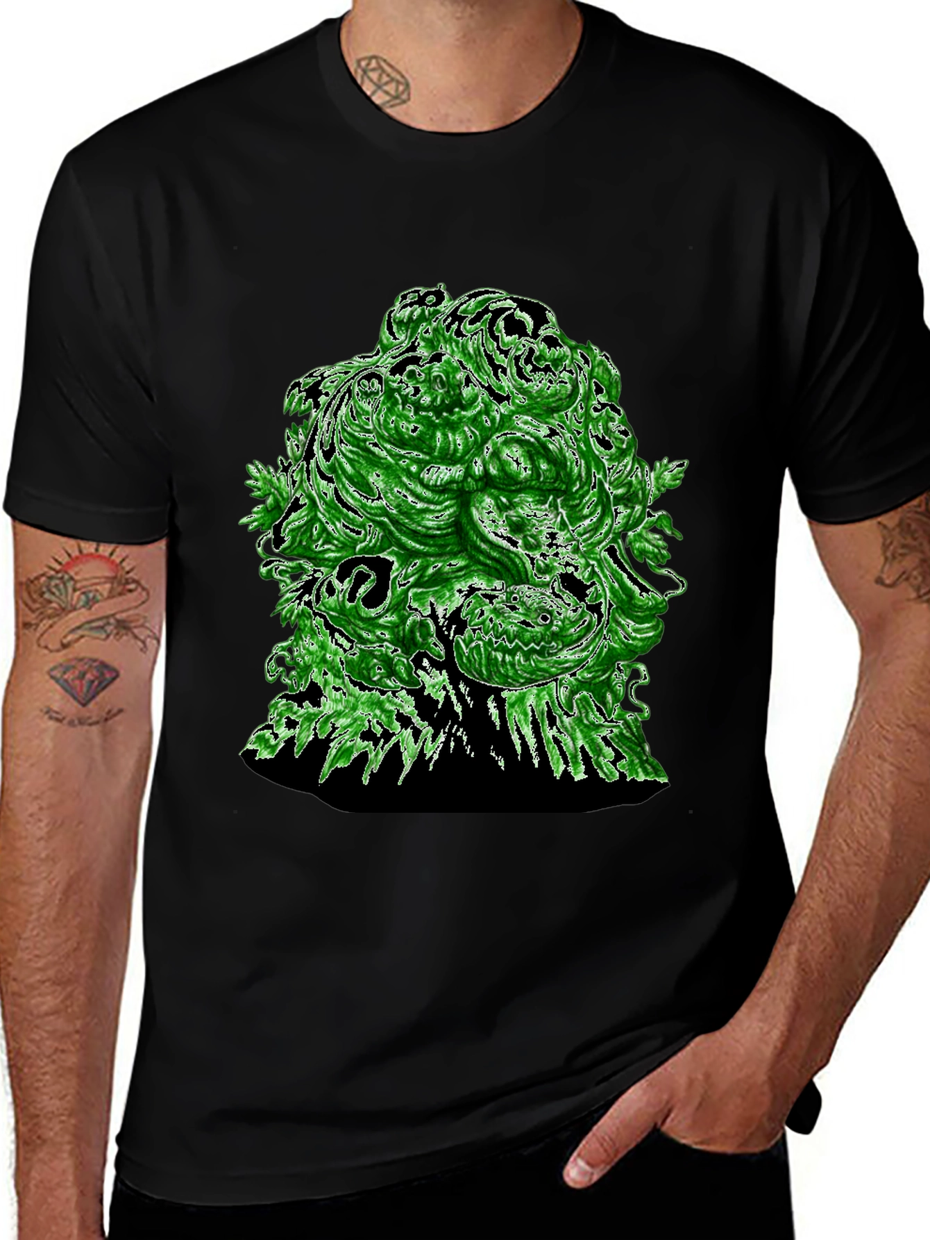 Green Monster Graphic Tee