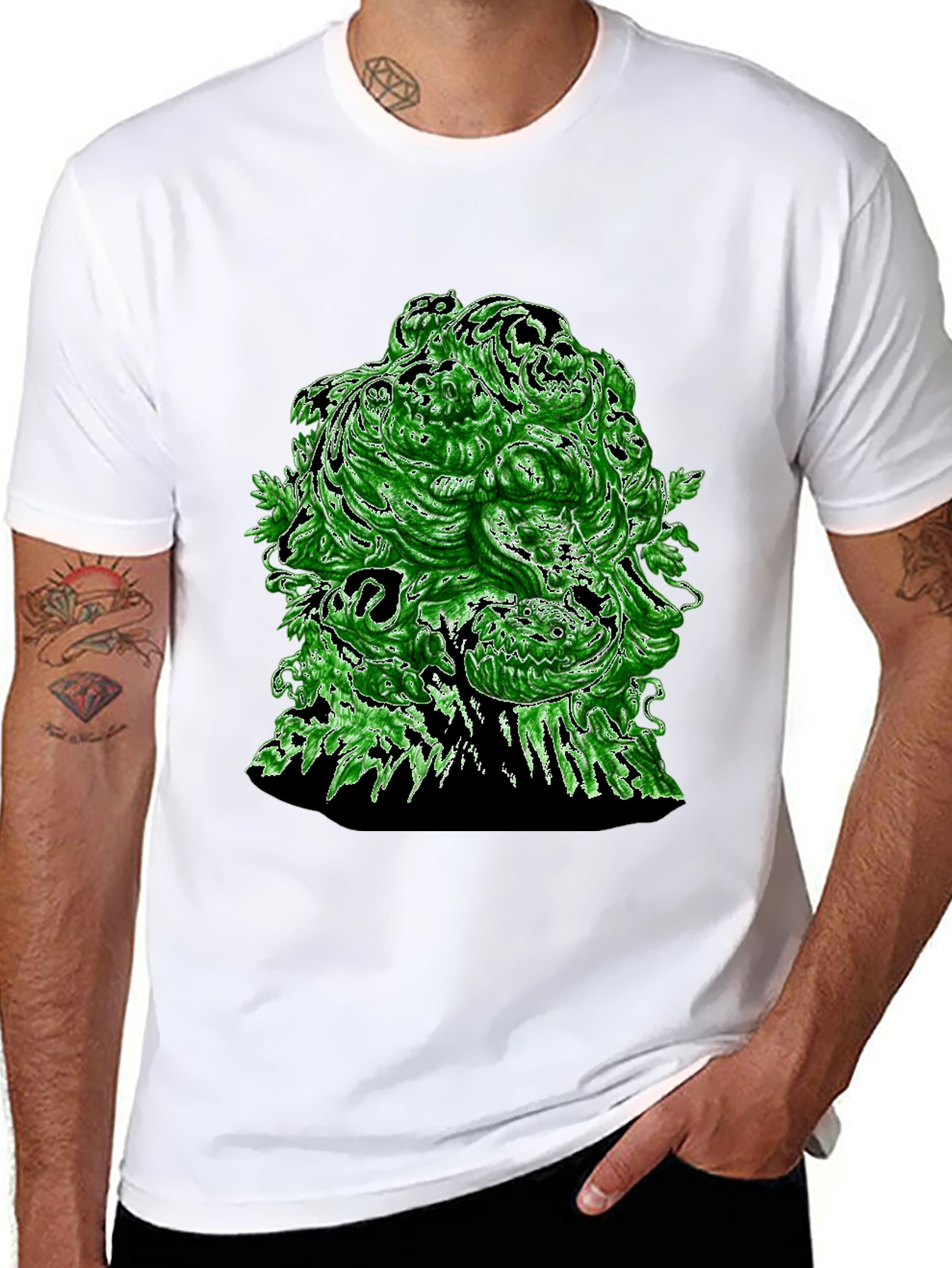 Green Monster Graphic Tee