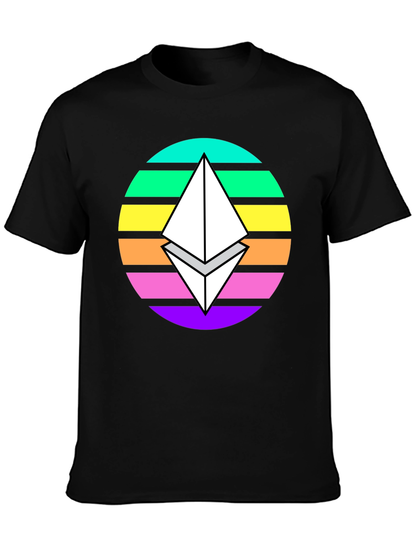 Ethereum Sunset T-Shirt - Crypto Style