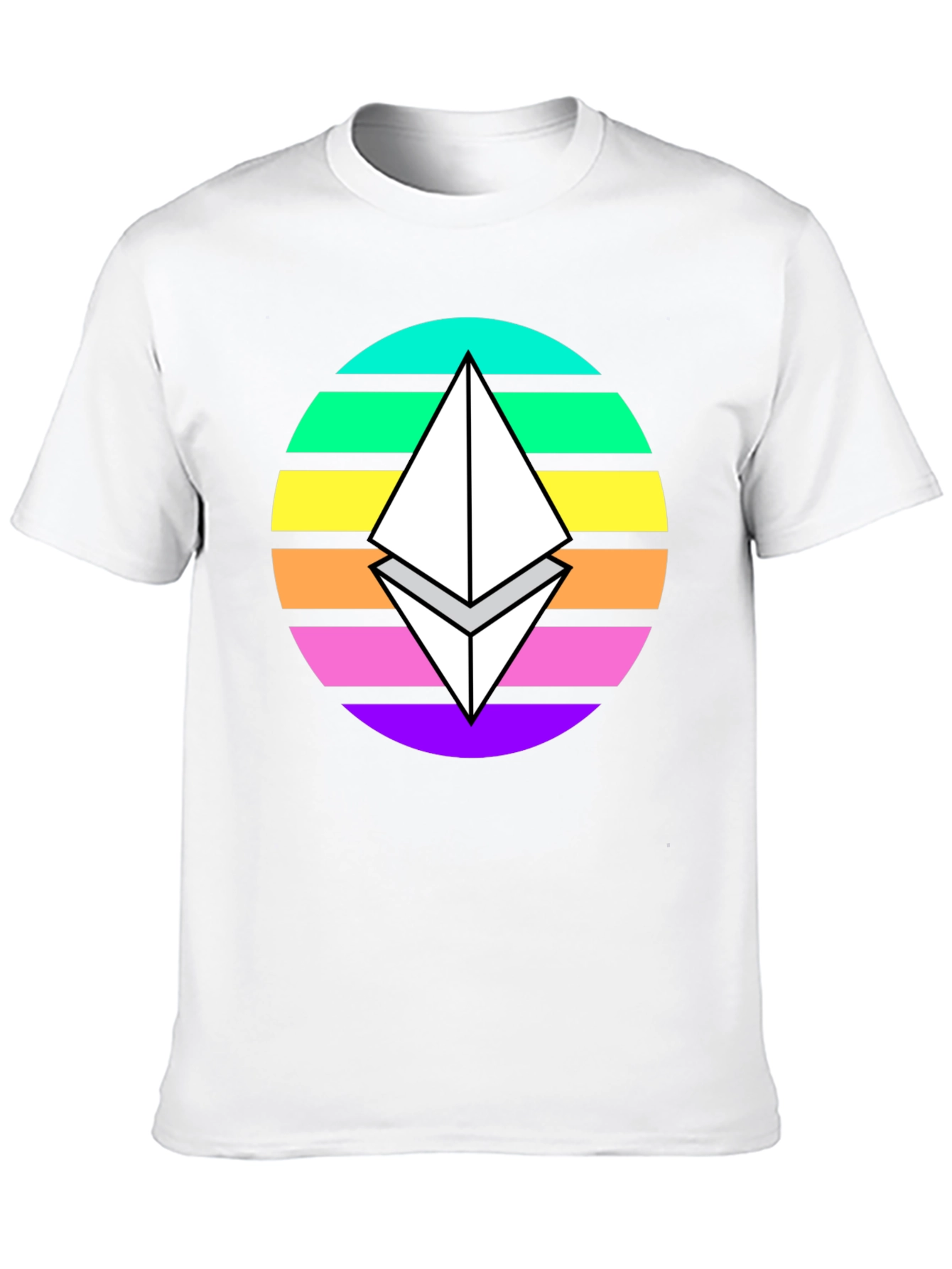 Ethereum Sunset T-Shirt - Crypto Style