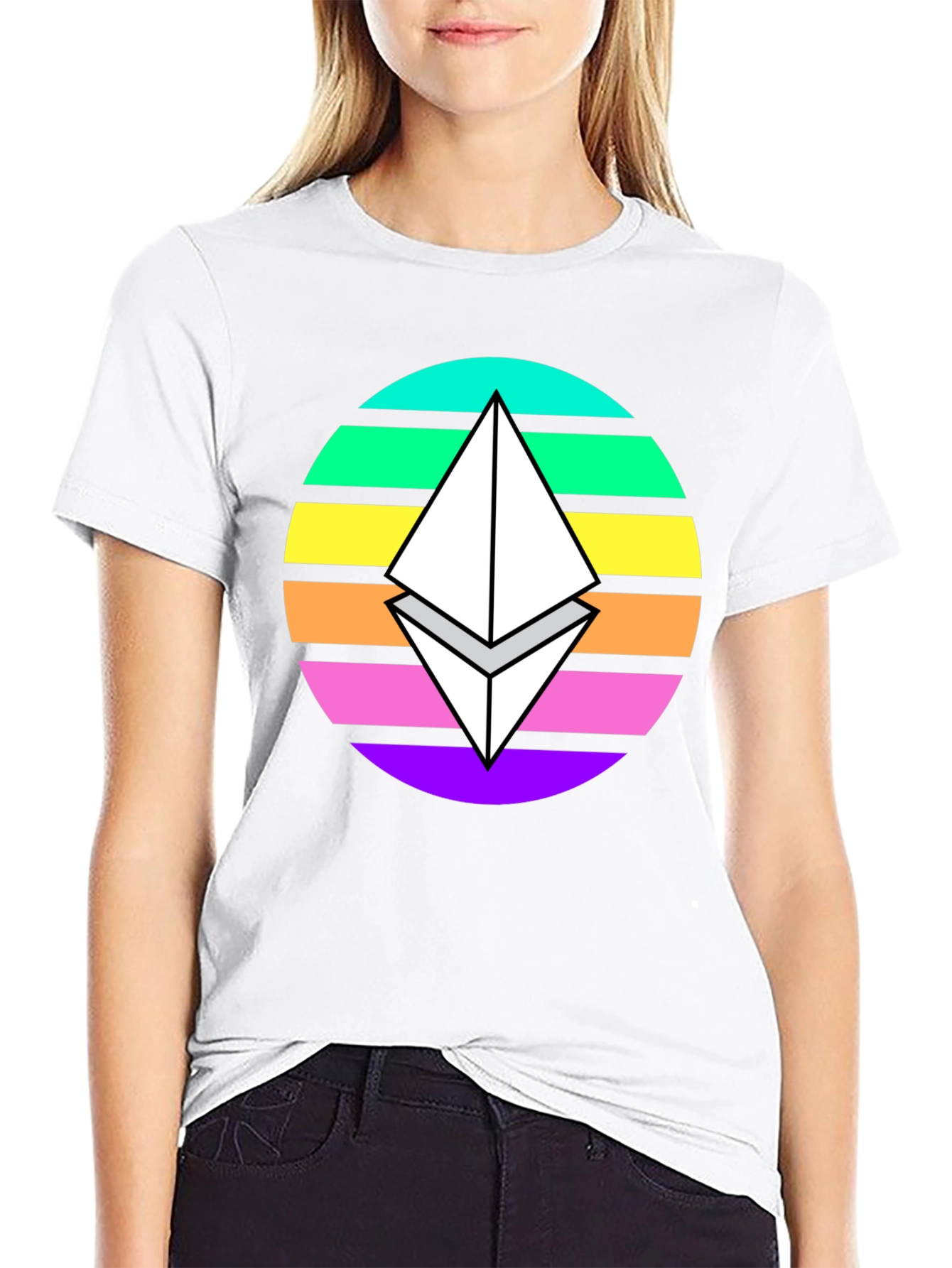 Ethereum Sunset T-Shirt - Crypto Style