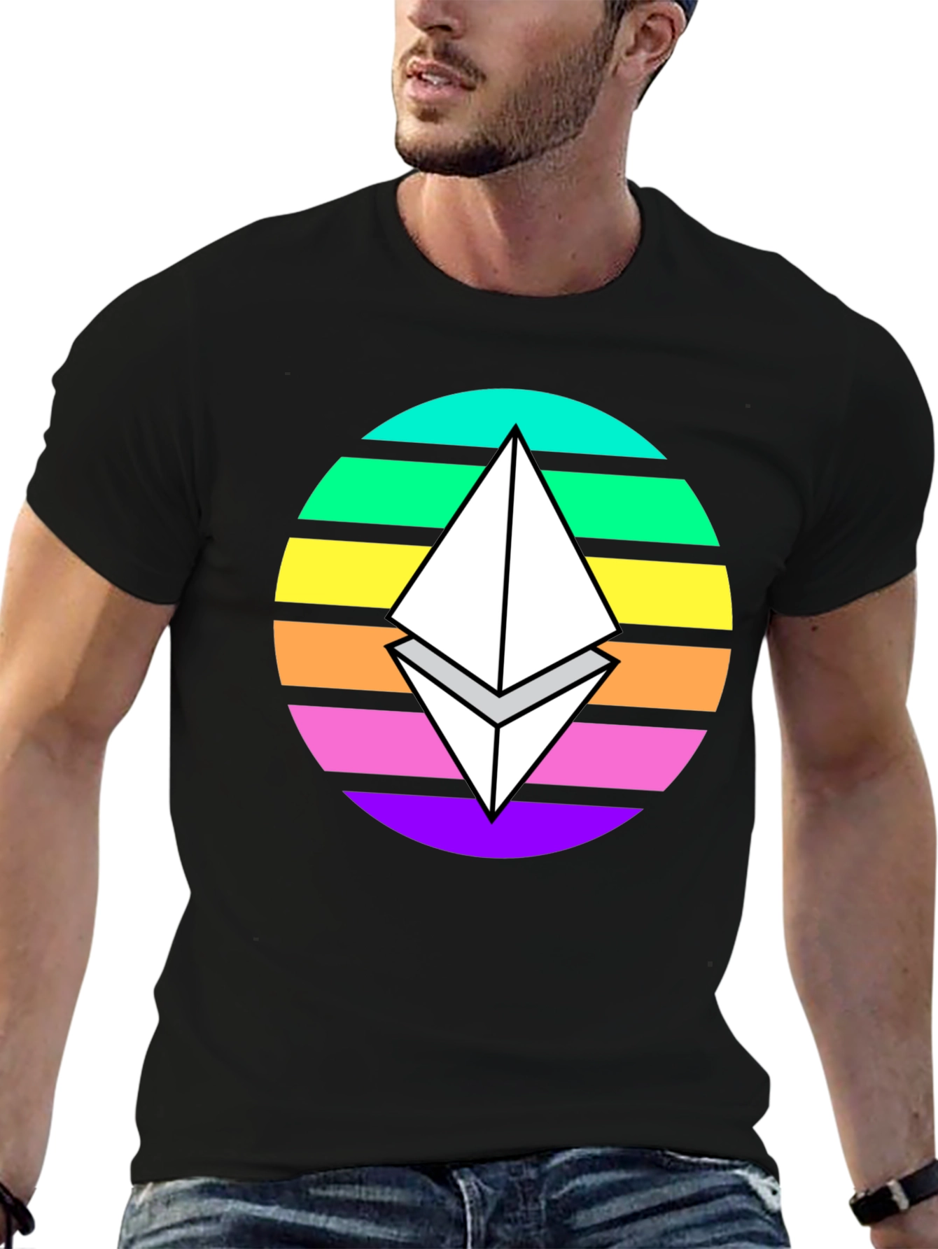 Ethereum Sunset T-Shirt - Crypto Style