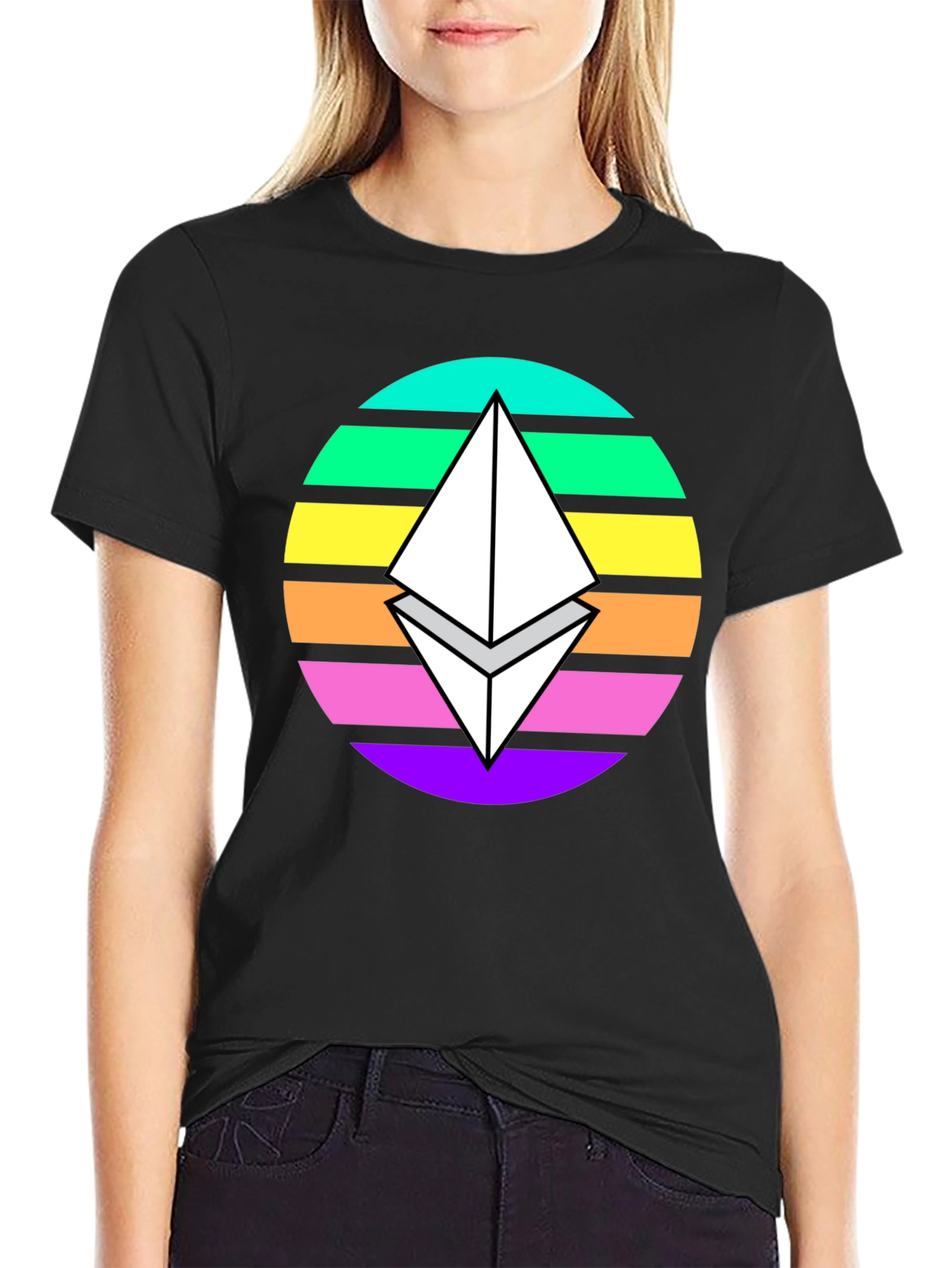 Ethereum Sunset T-Shirt - Crypto Style